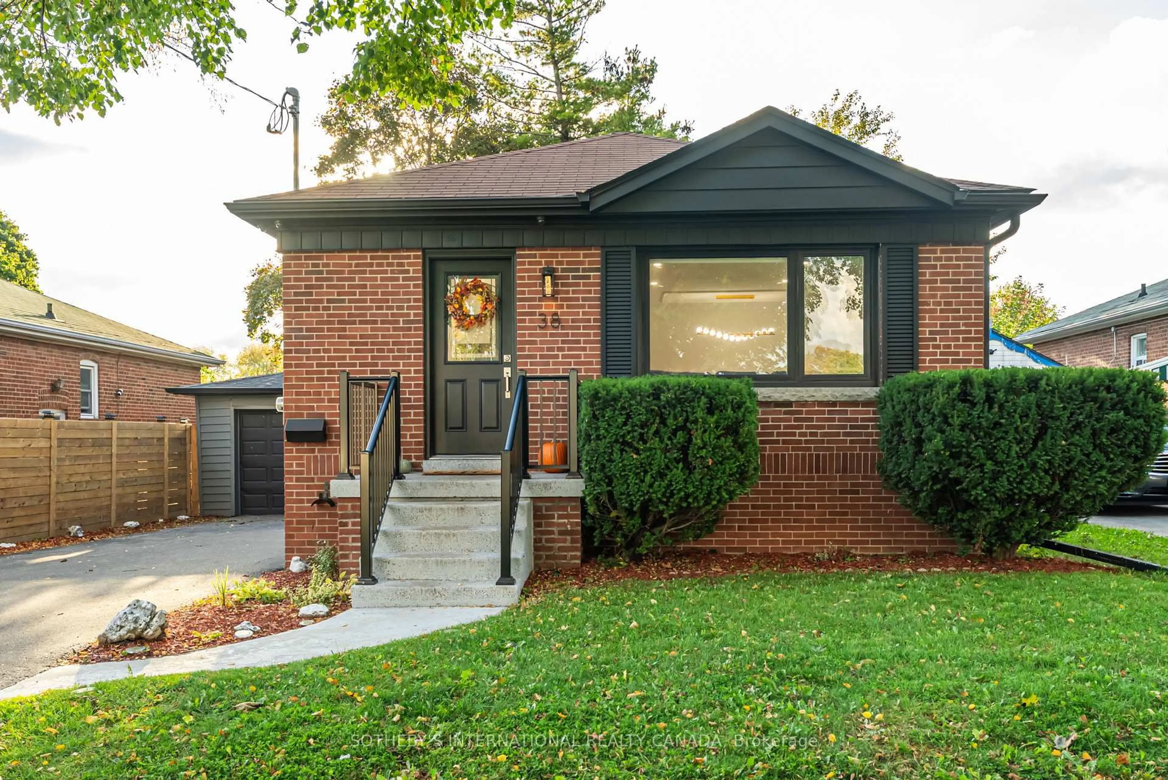 Home with brick exterior material, street for 38 Vauxhall Dr, Toronto Ontario M1P 1P7