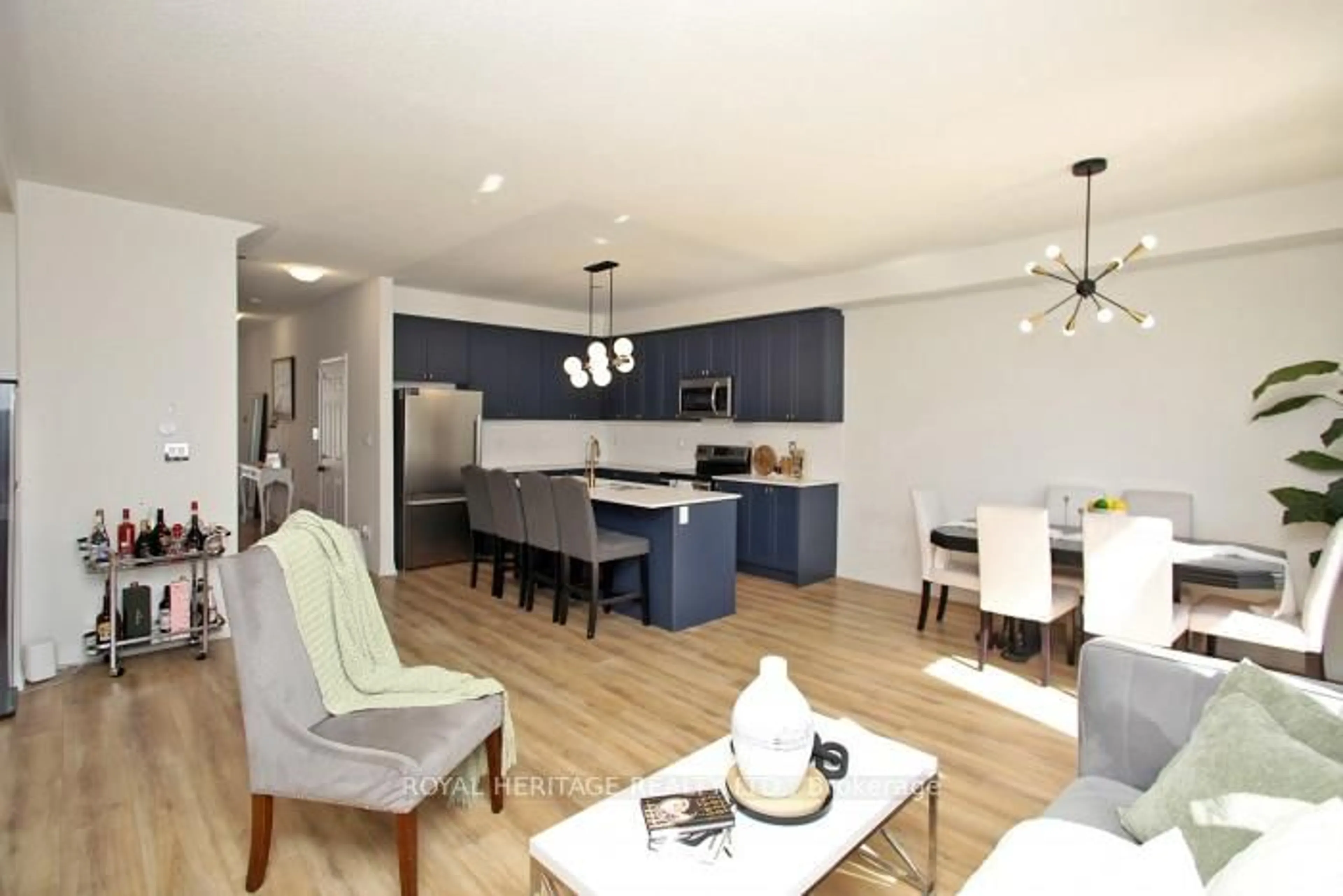 Open concept kitchen, unknown for 5 Klein Way, Whitby Ontario L1R 0S6