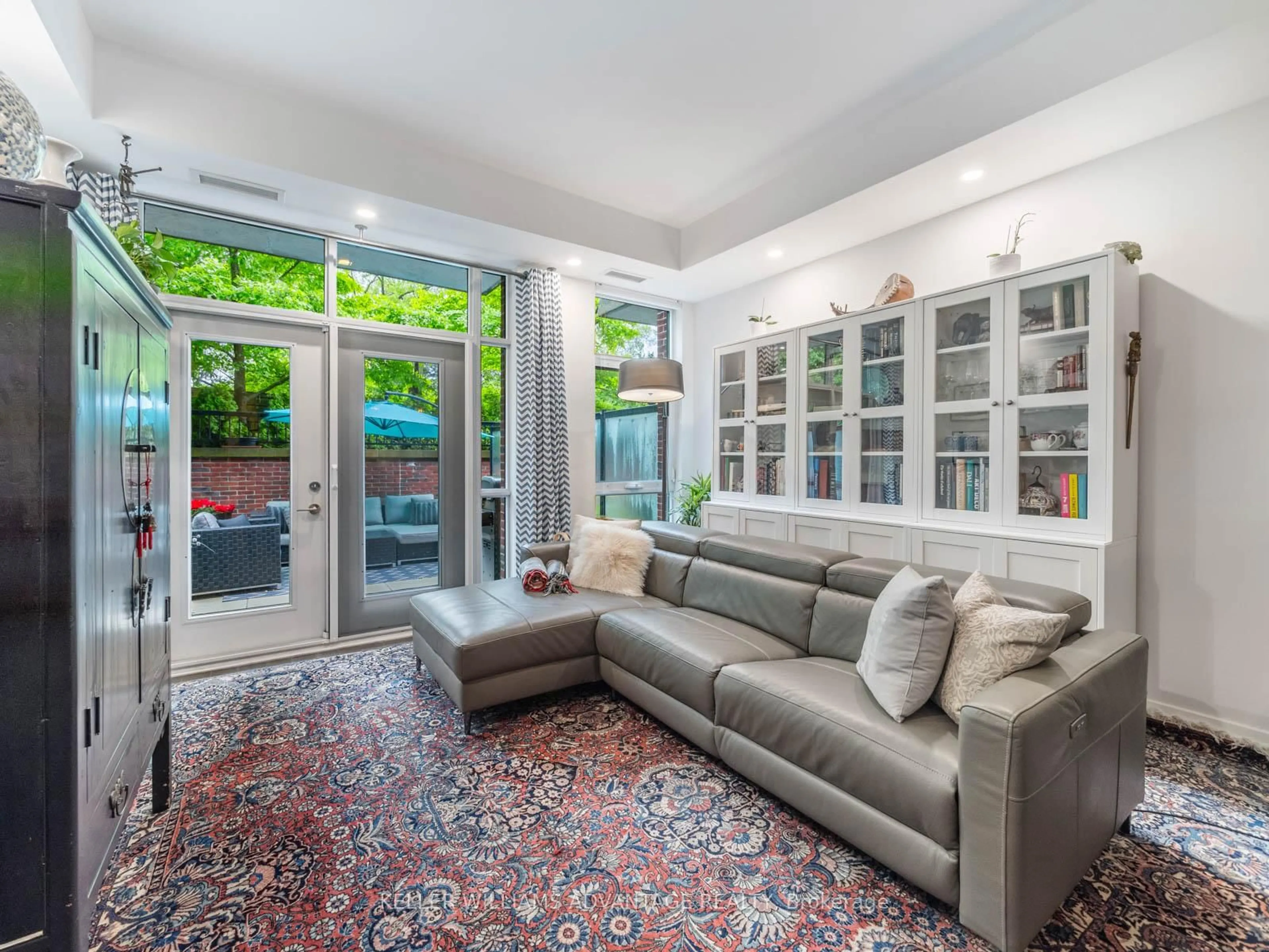 Living room with furniture, unknown for 66 Kippendavie Ave #107, Toronto Ontario M4L 0A4