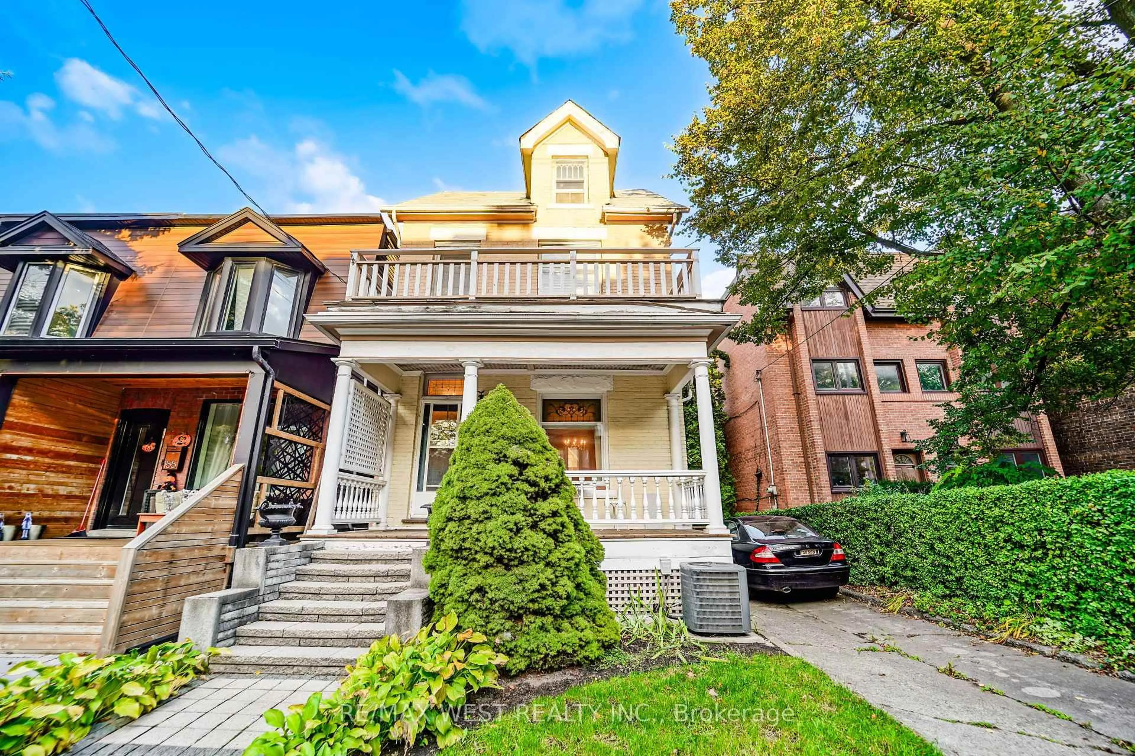 Home with brick exterior material, street for 153 Booth Ave, Toronto Ontario M4M 2M5