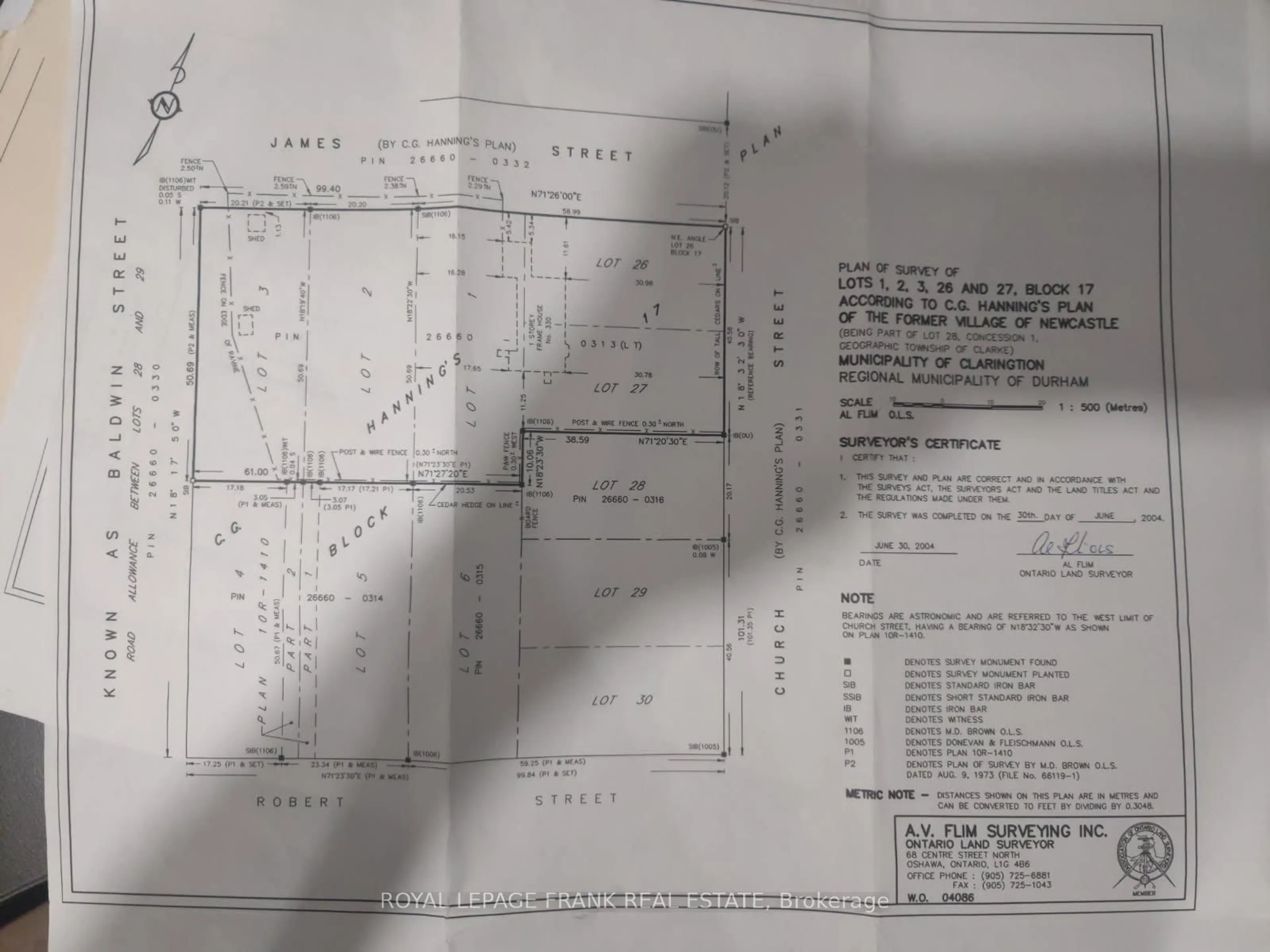 Picture of a map for 1330 Church St, Clarington Ontario L1B 1C6