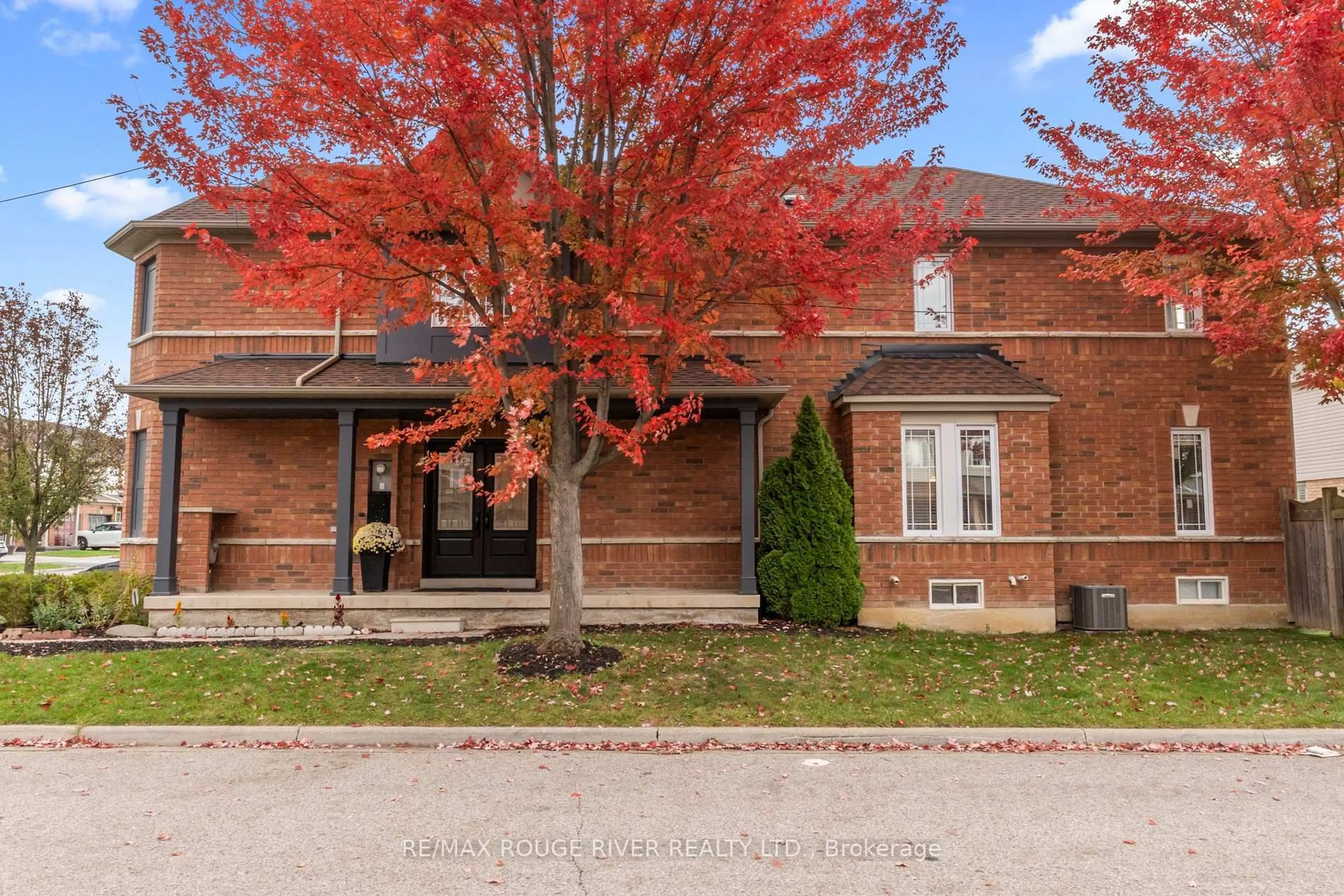 Home with brick exterior material, street for 32 Beer Cres, Ajax Ontario L1S 0A4