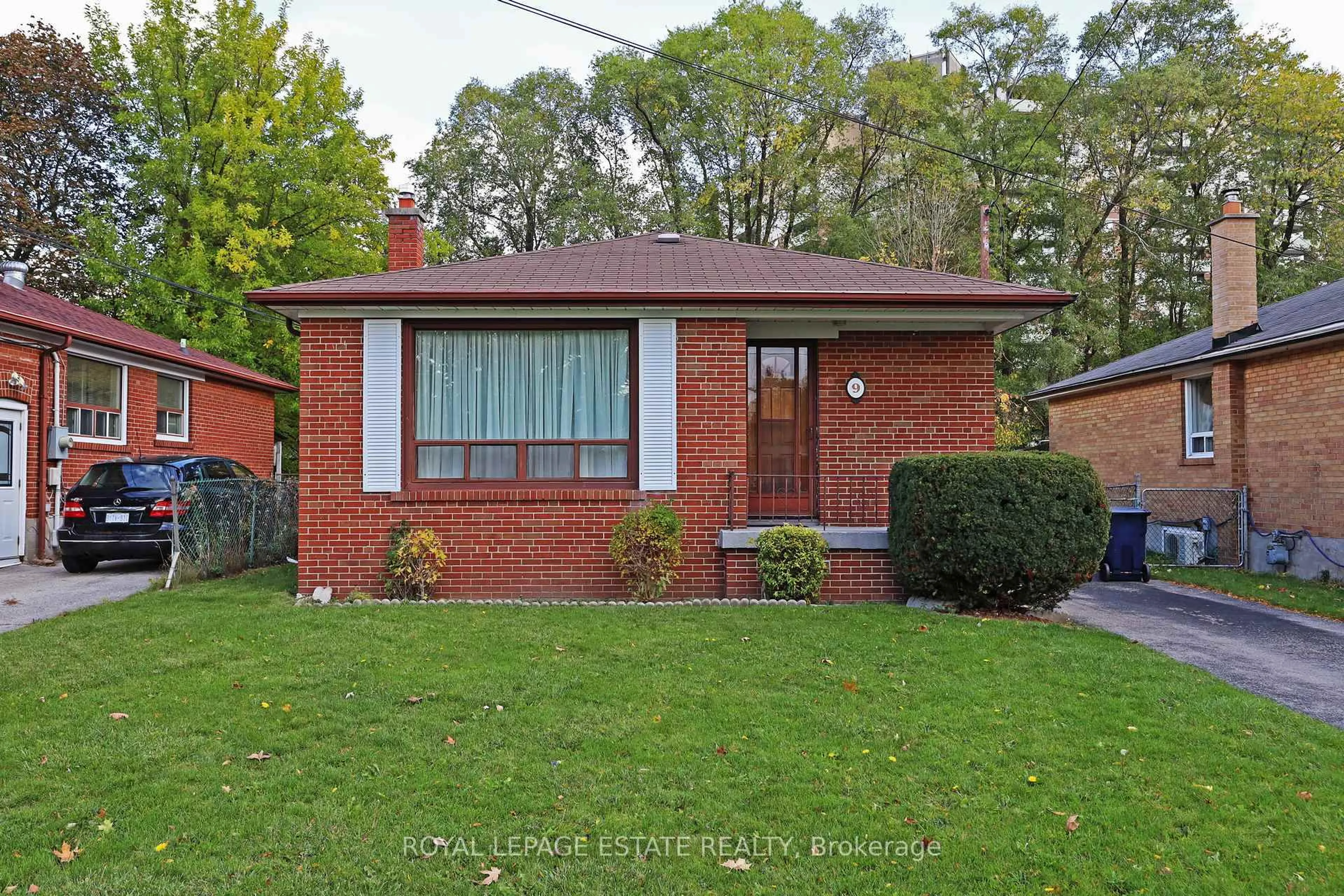 Home with brick exterior material, street for 9 Peking Rd, Toronto Ontario M1J 2X2