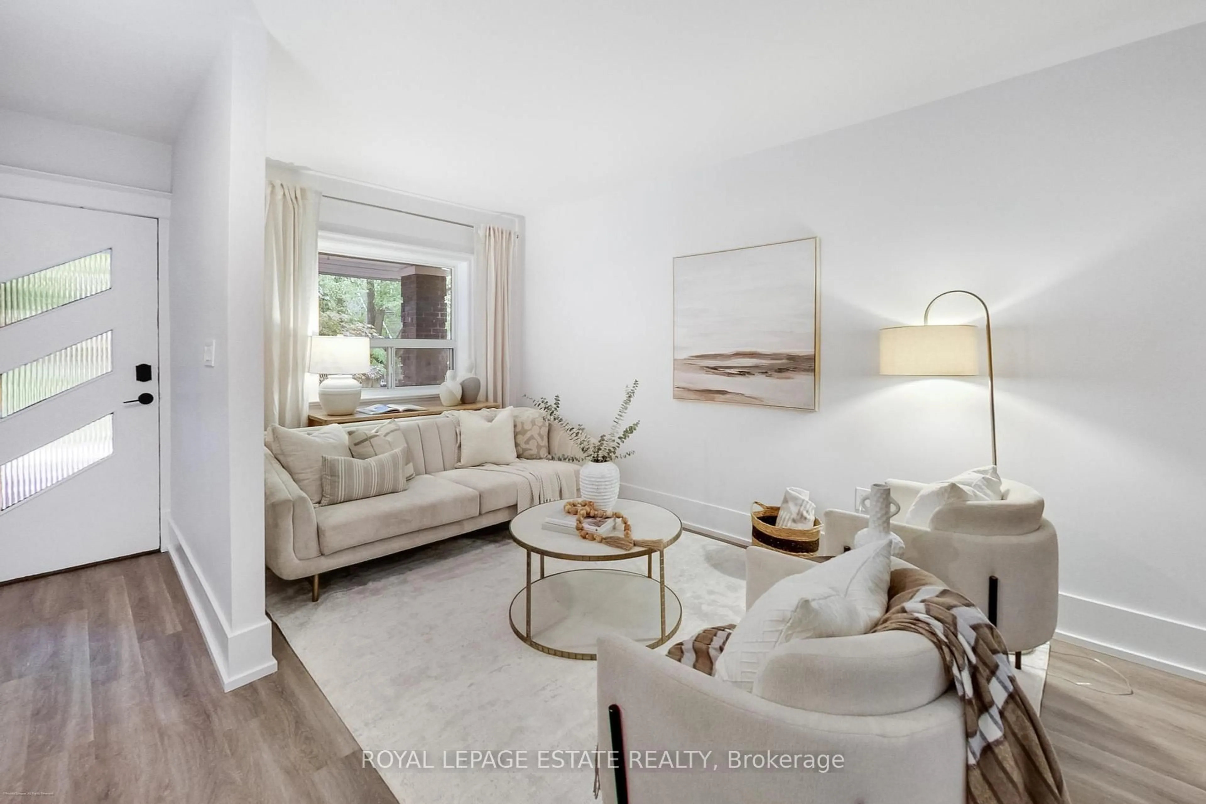 Living room with furniture, unknown for 83 Bastedo Ave, Toronto Ontario M4C 3M8