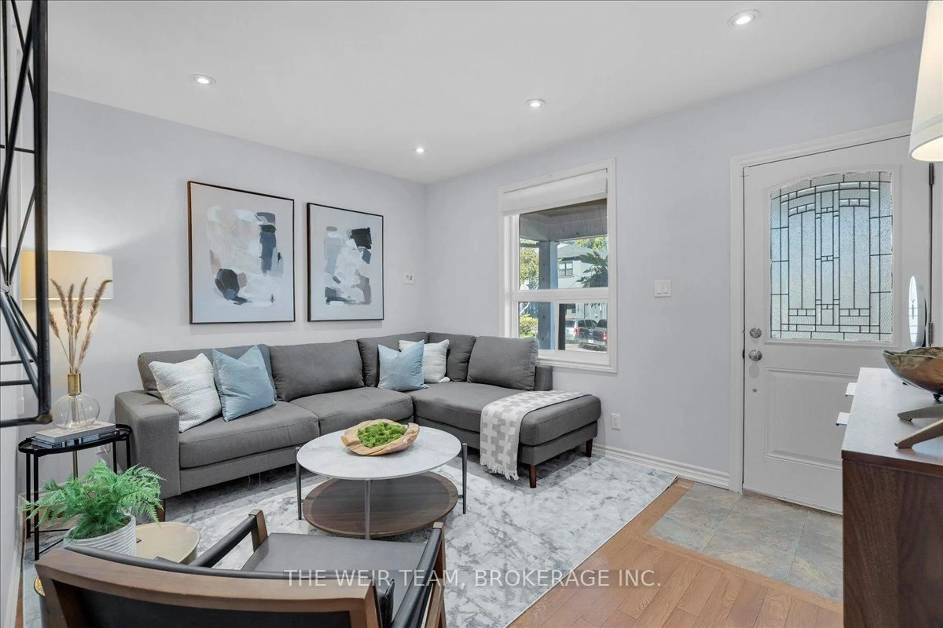 Living room with furniture, unknown for 107 Barker Ave, Toronto Ontario M4C 2N8