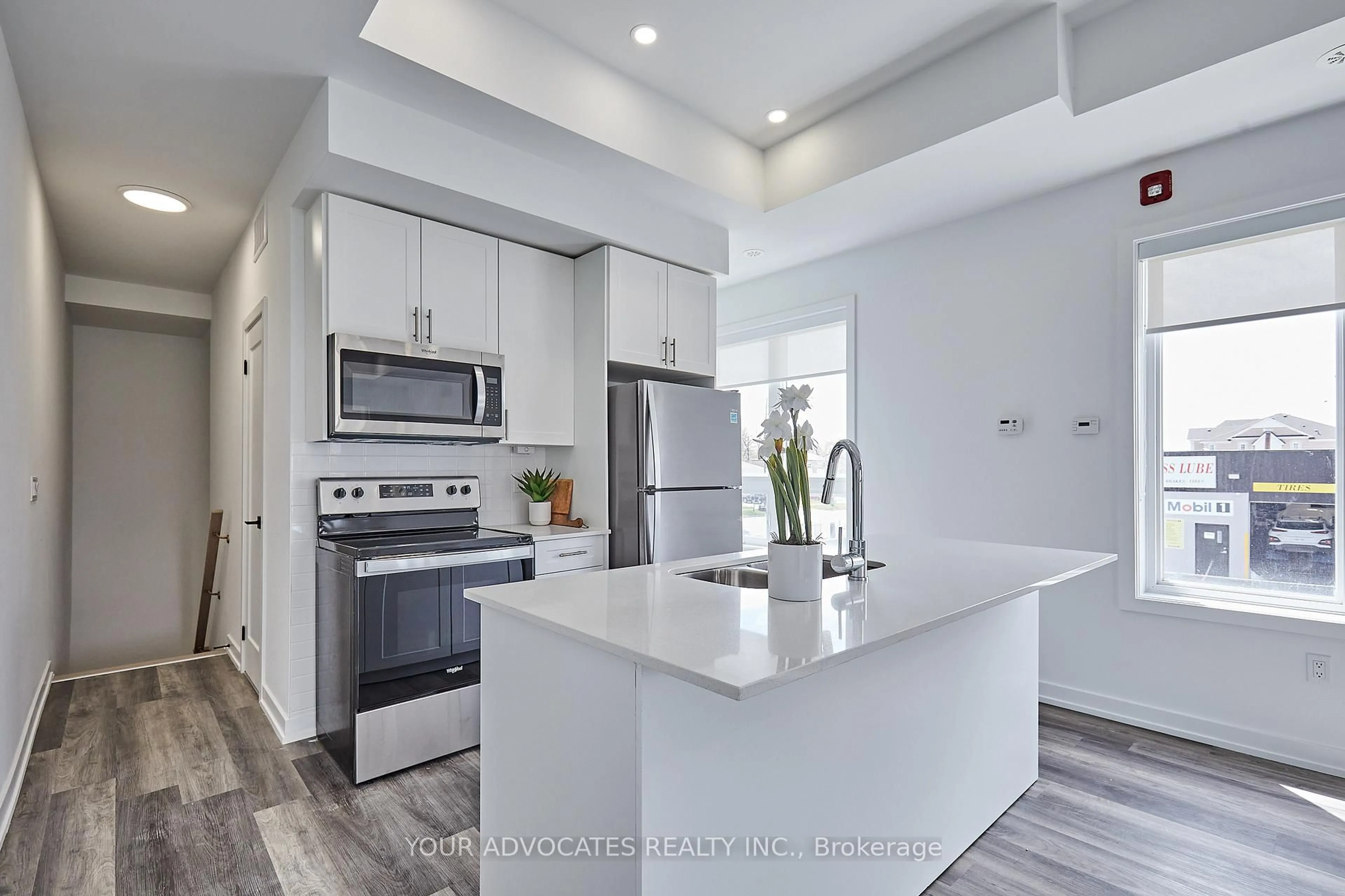 Open concept kitchen, ceramic/tile floor for 9 Vivian Rd, Toronto Ontario M1M 0E4