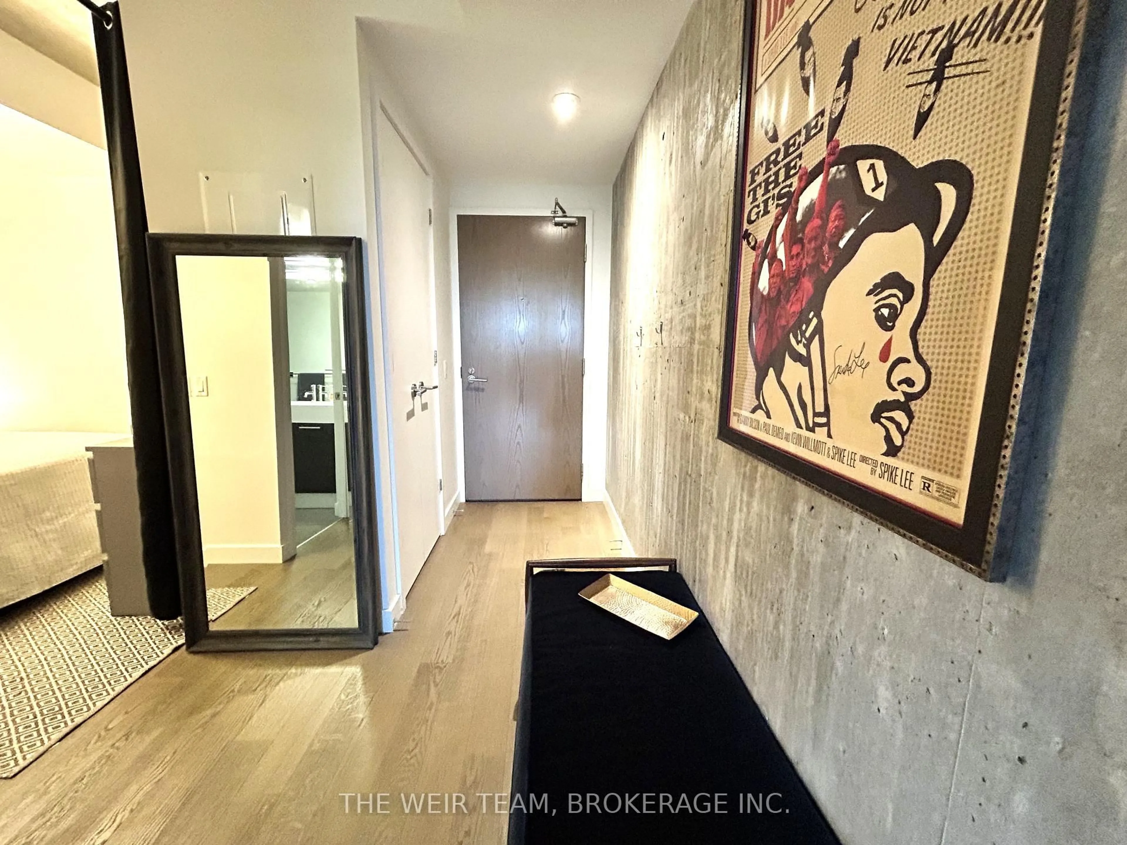 Indoor foyer for 90 Broadview Ave #502, Toronto Ontario M4M 0A7