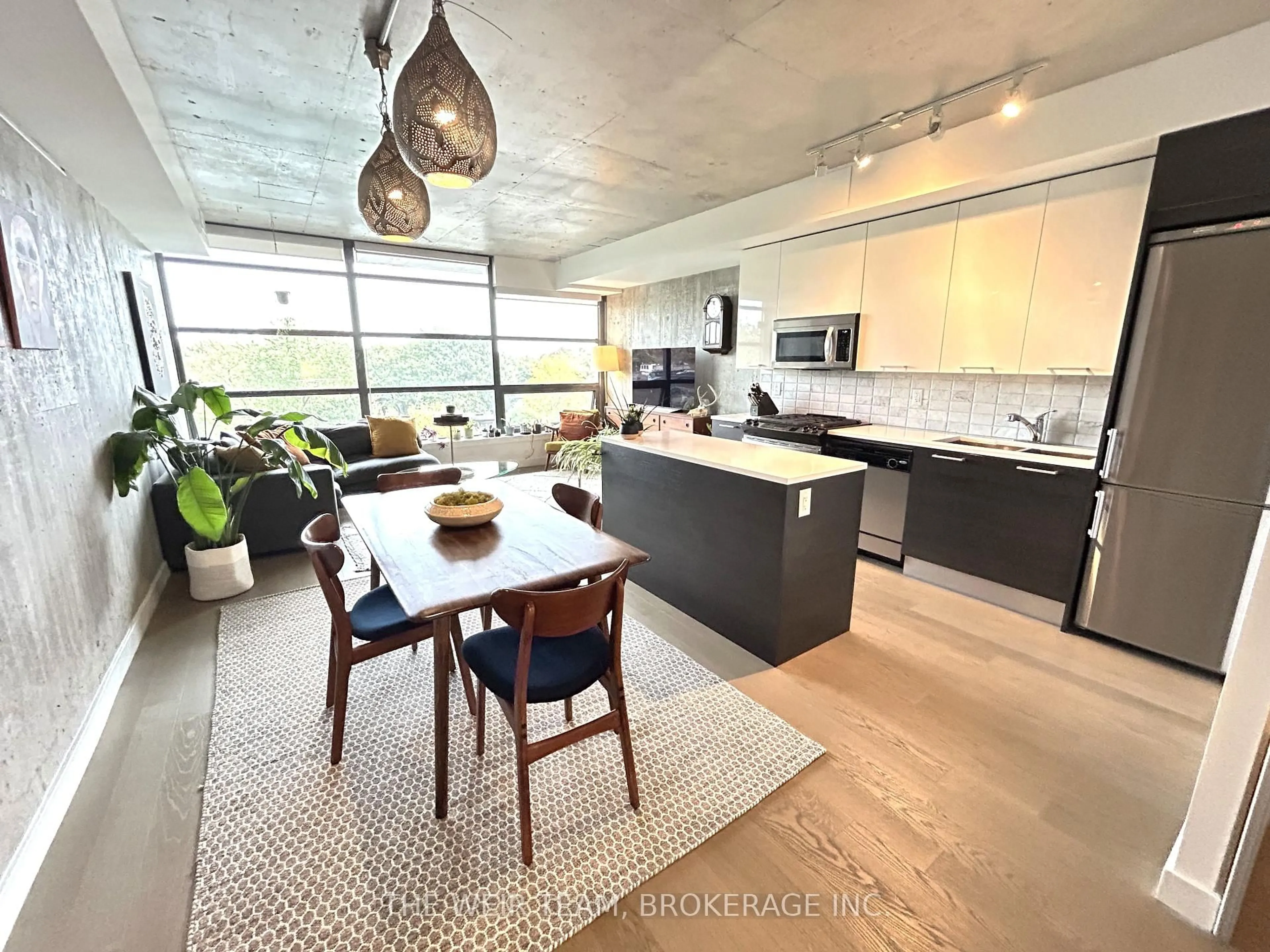 Open concept kitchen, unknown for 90 Broadview Ave #502, Toronto Ontario M4M 0A7