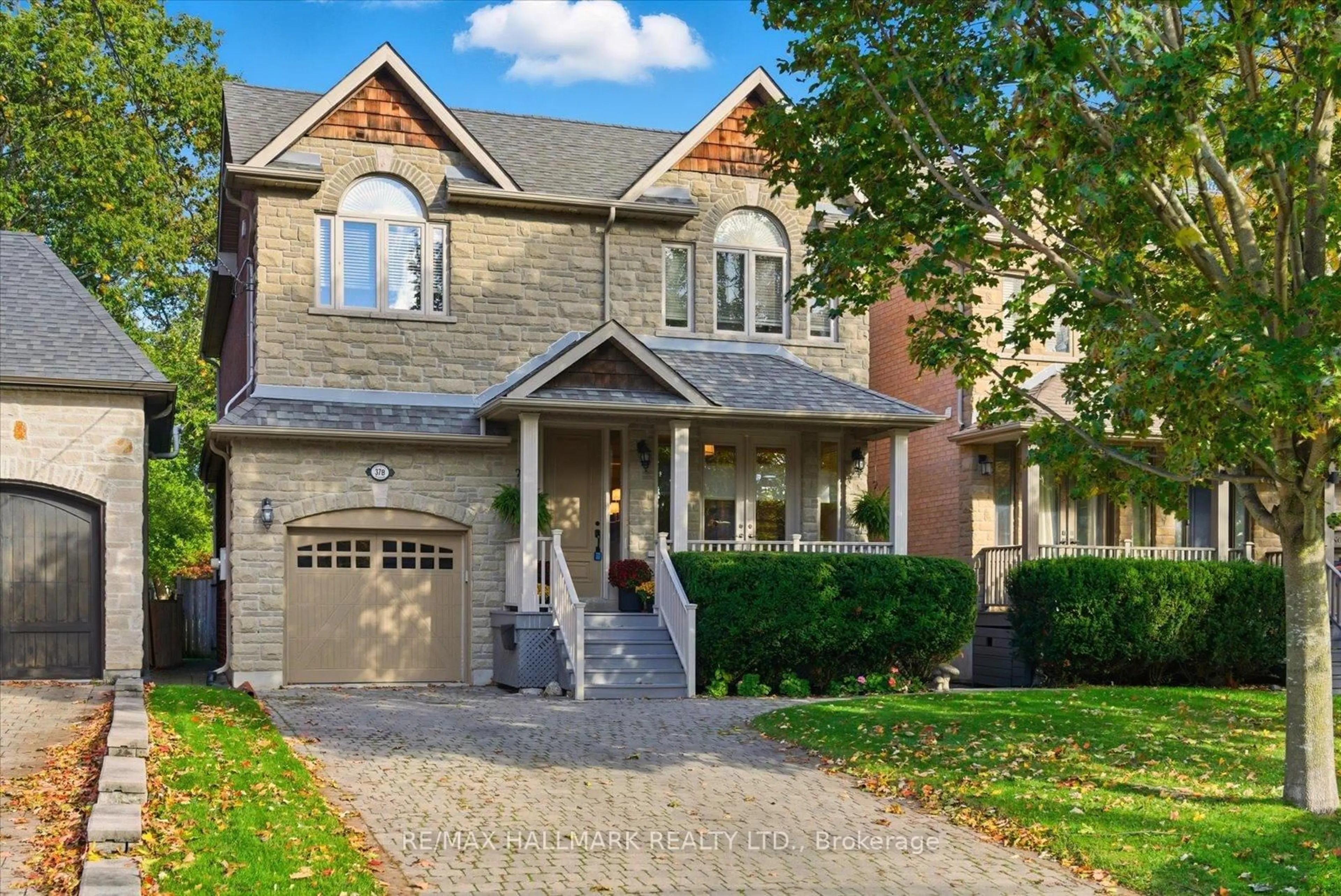 Home with brick exterior material, street for 37B Eastville Ave, Toronto Ontario M1M 2N6
