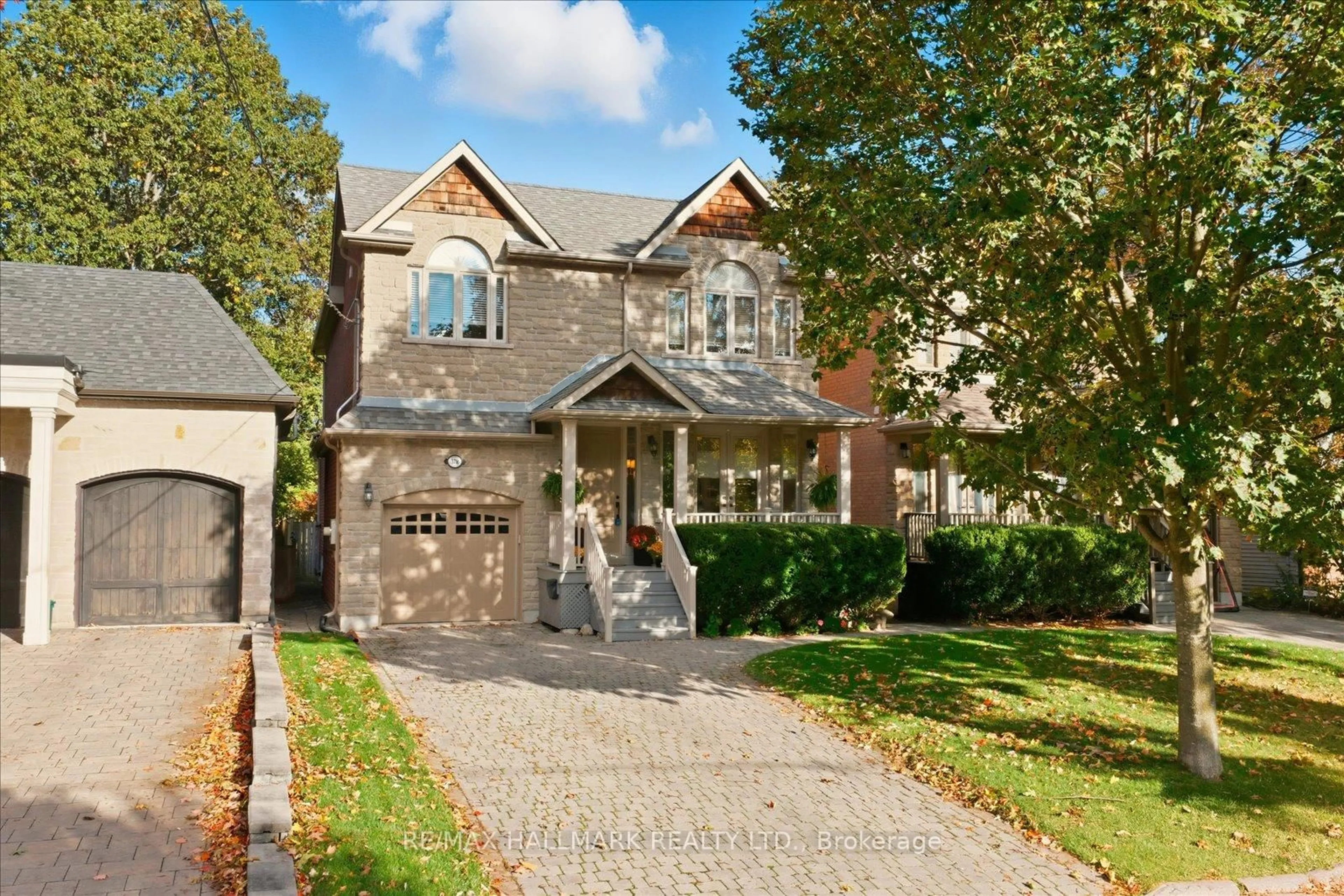Home with brick exterior material, street for 37B Eastville Ave, Toronto Ontario M1M 2N6