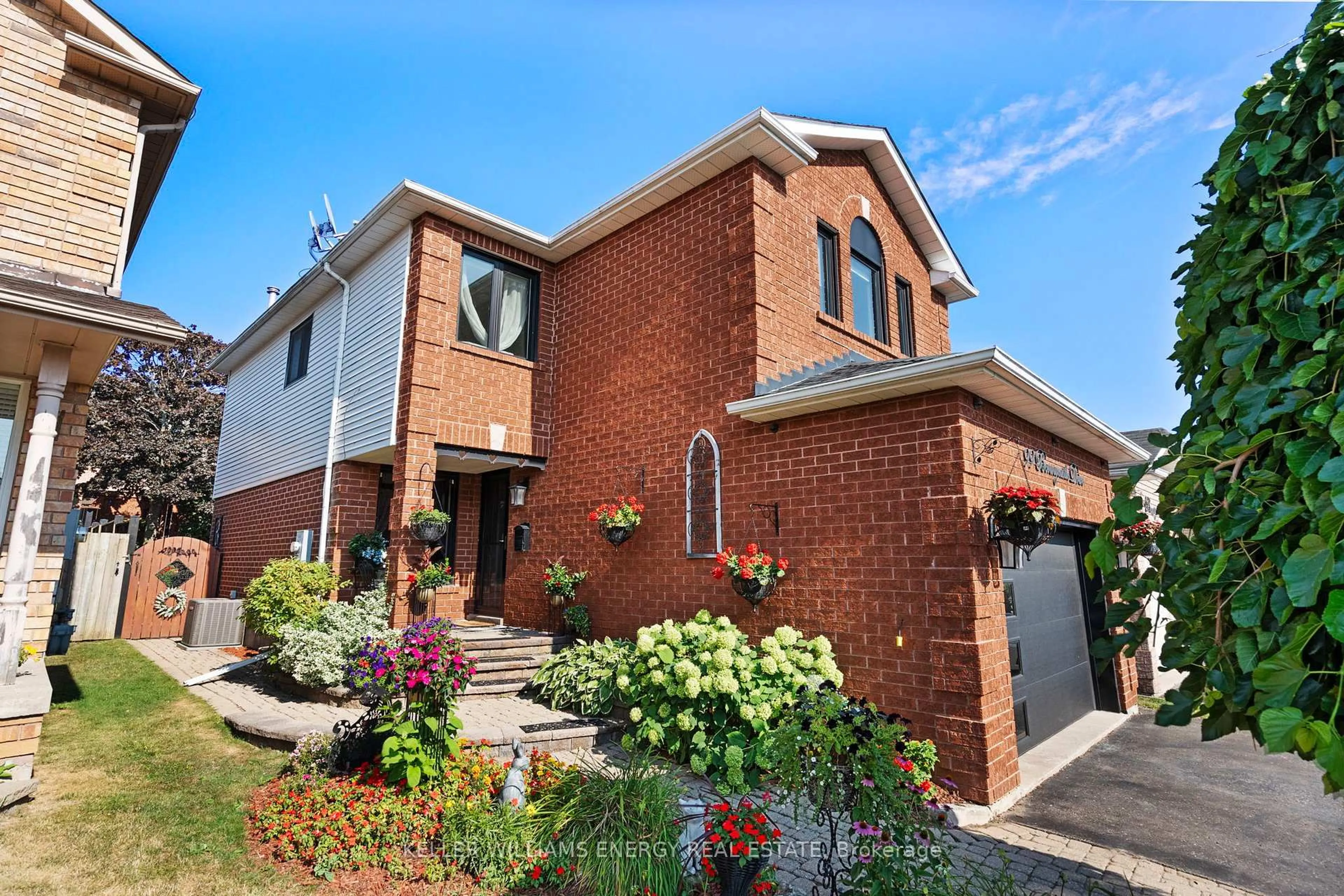 Home with brick exterior material, street for 99 Bonnycastle Dr, Clarington Ontario L1C 4S9