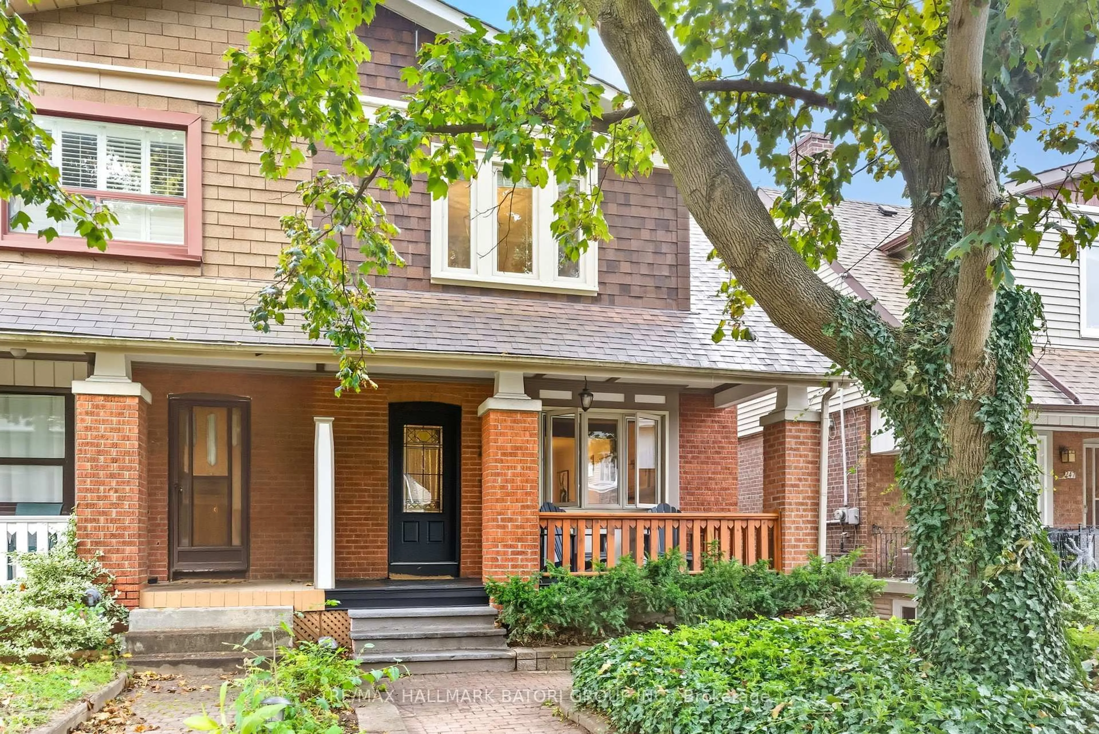 Home with brick exterior material, street for 249 Glebeholme Blvd, Toronto Ontario M4J 1T1