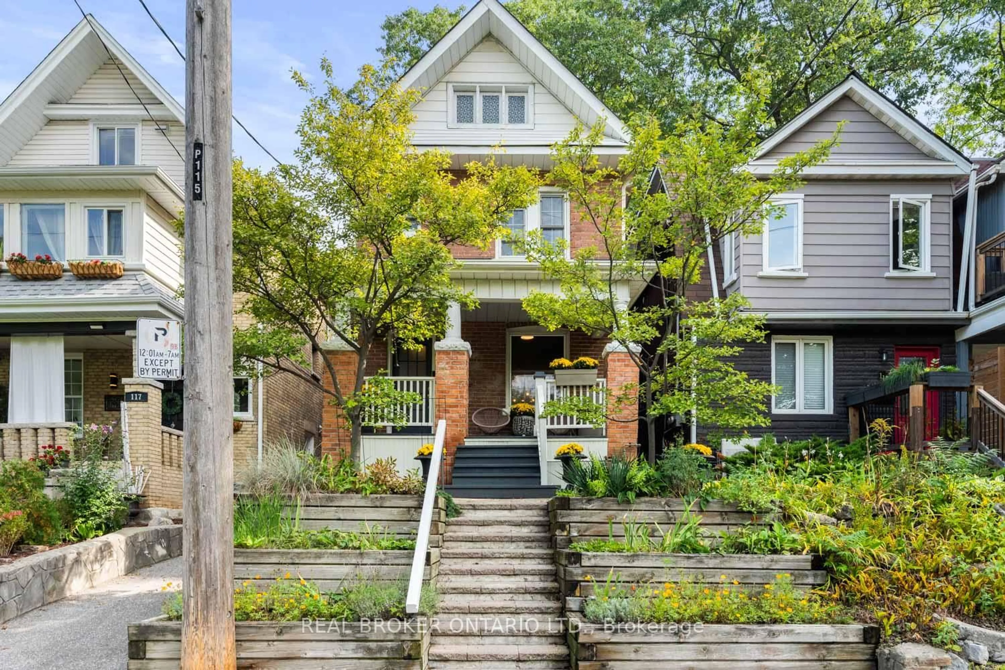 Home with brick exterior material, street for 115 Bellhaven Rd, Toronto Ontario M4L 3J9