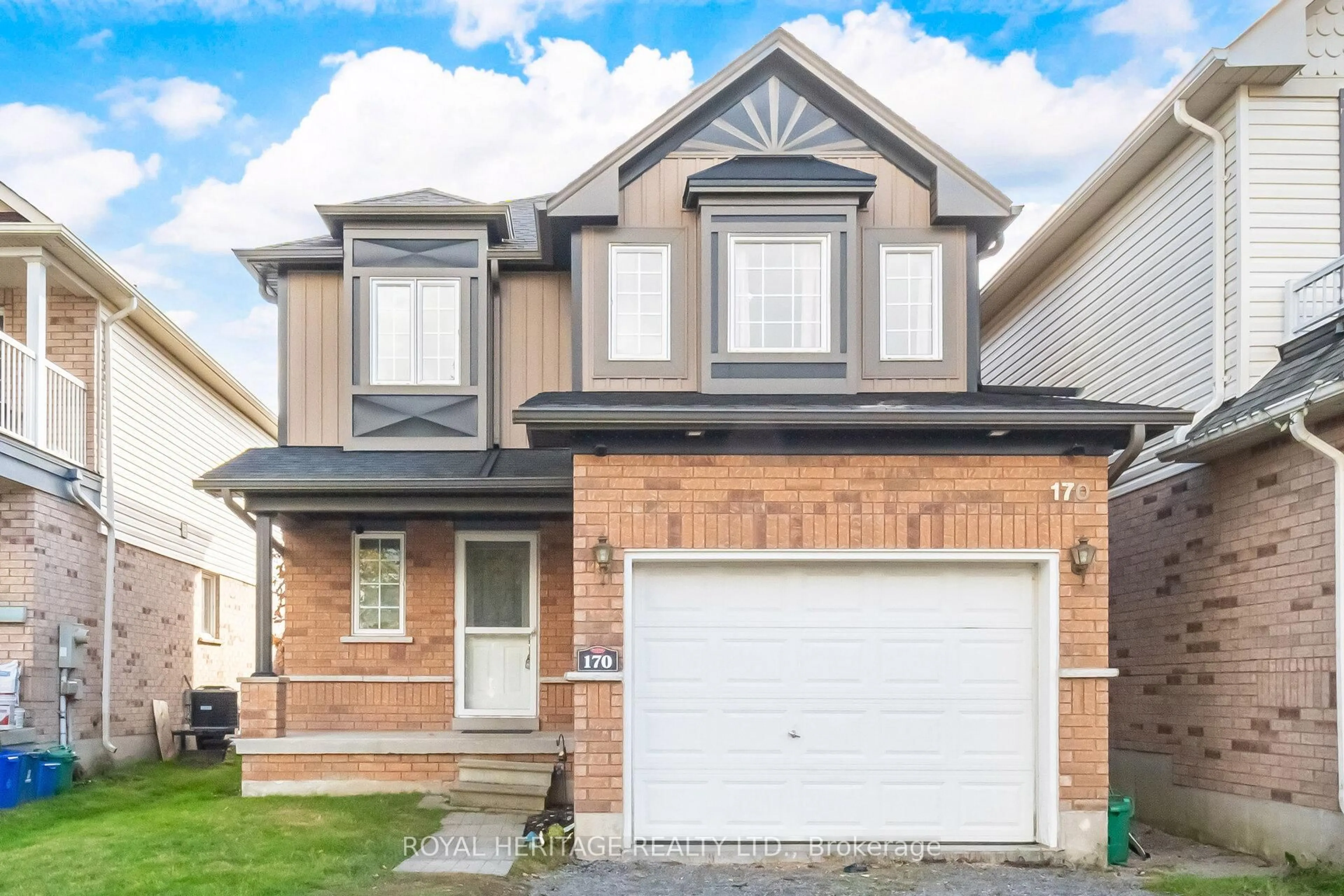 Home with brick exterior material, street for 170 Madden Pl, Clarington Ontario L1C 5K4