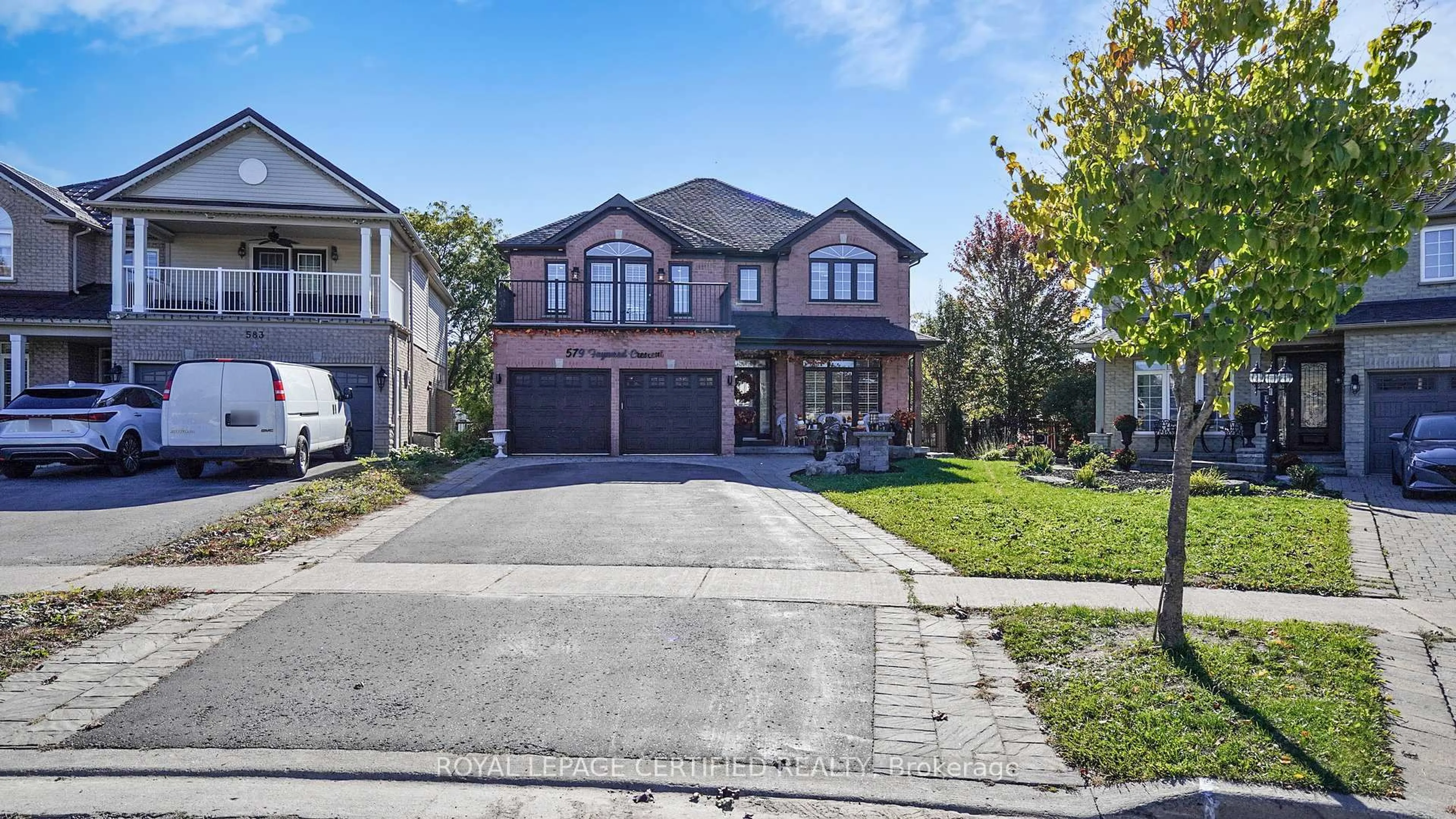 Home with brick exterior material, street for 579 Faywood Cres, Oshawa Ontario L1K 2S4