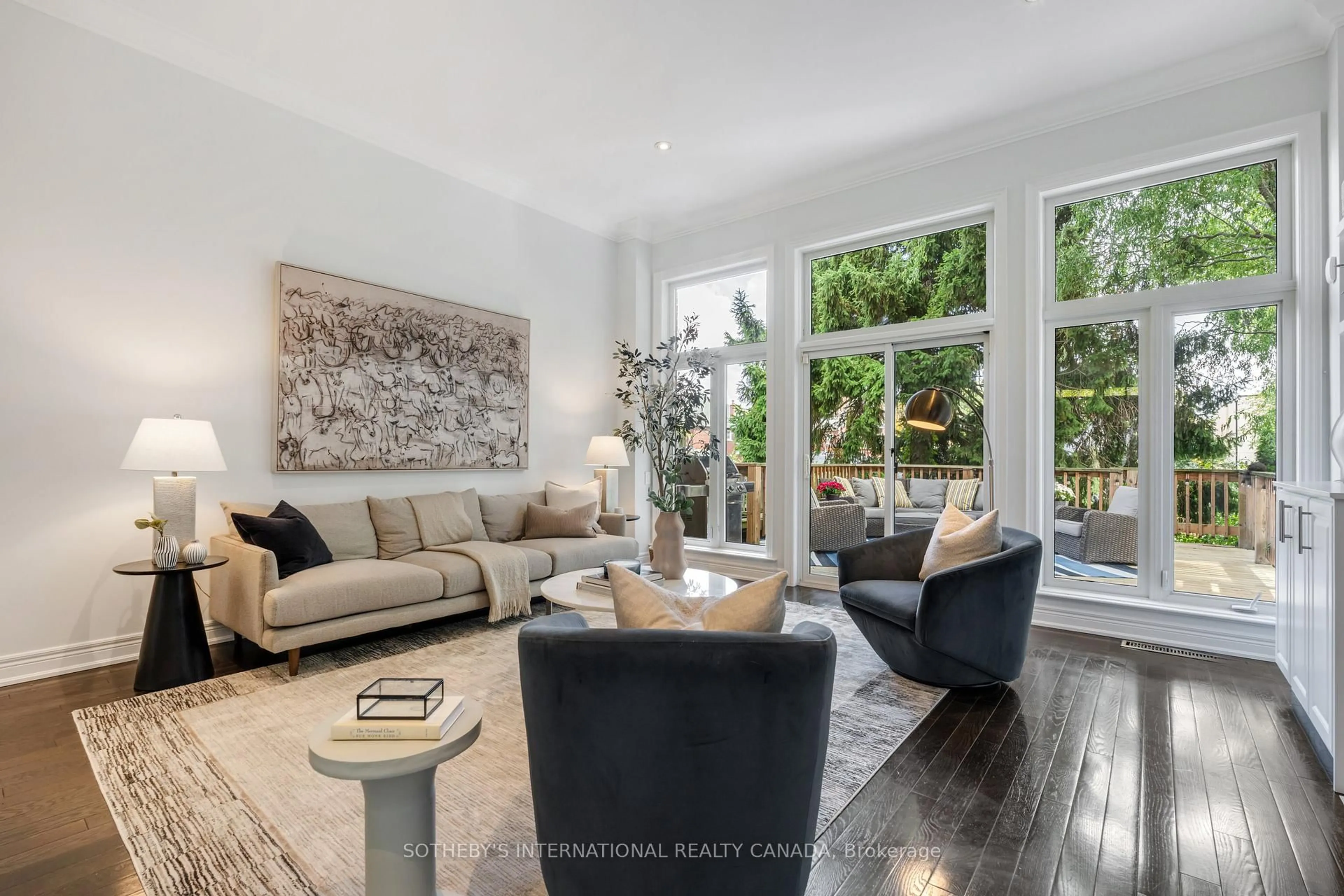 Living room with furniture, unknown for 77 Hillside Dr, Toronto Ontario M4K 2M5