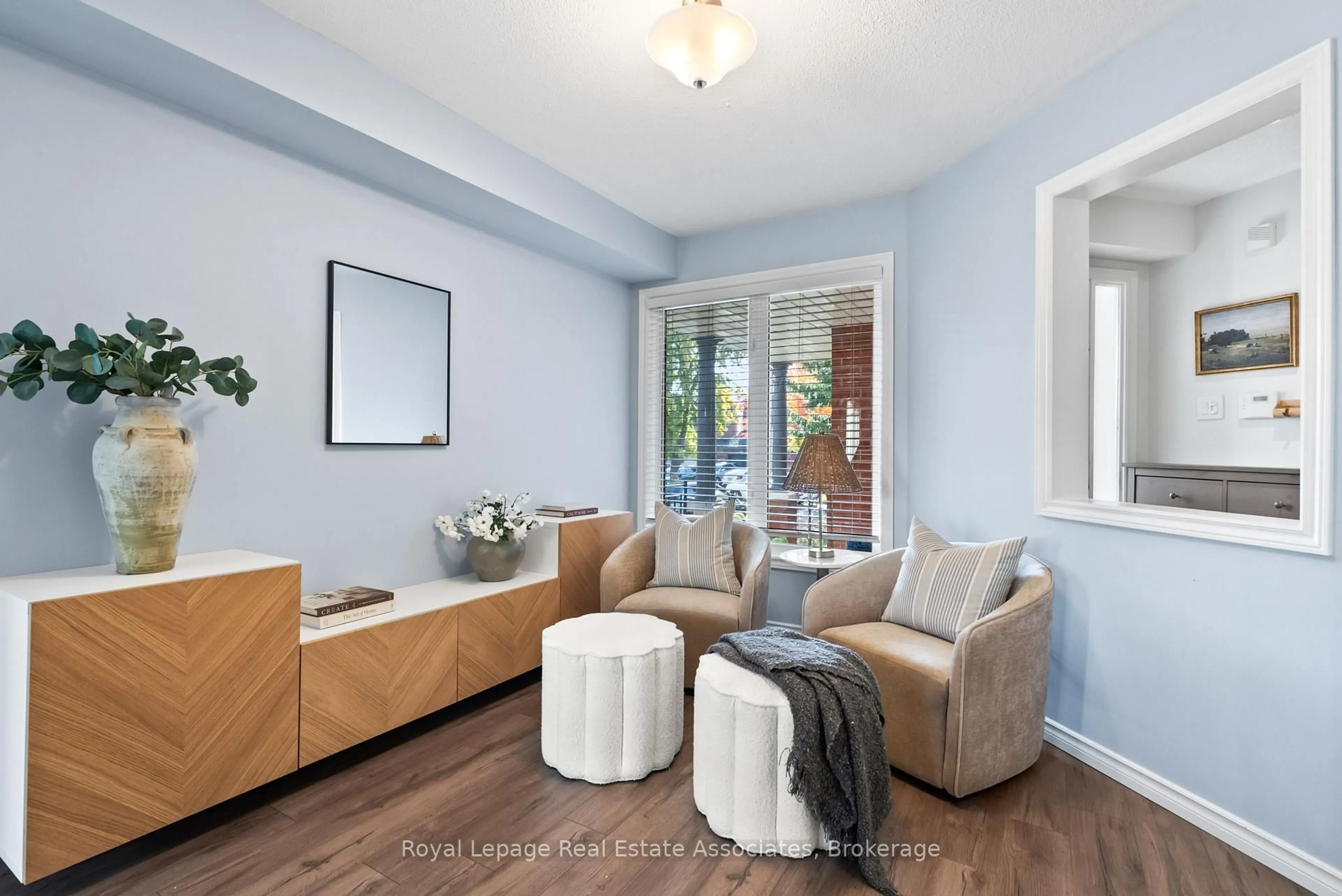 Living room with furniture, unknown for 24 Spinning Lane, Whitby Ontario L1P 1M8