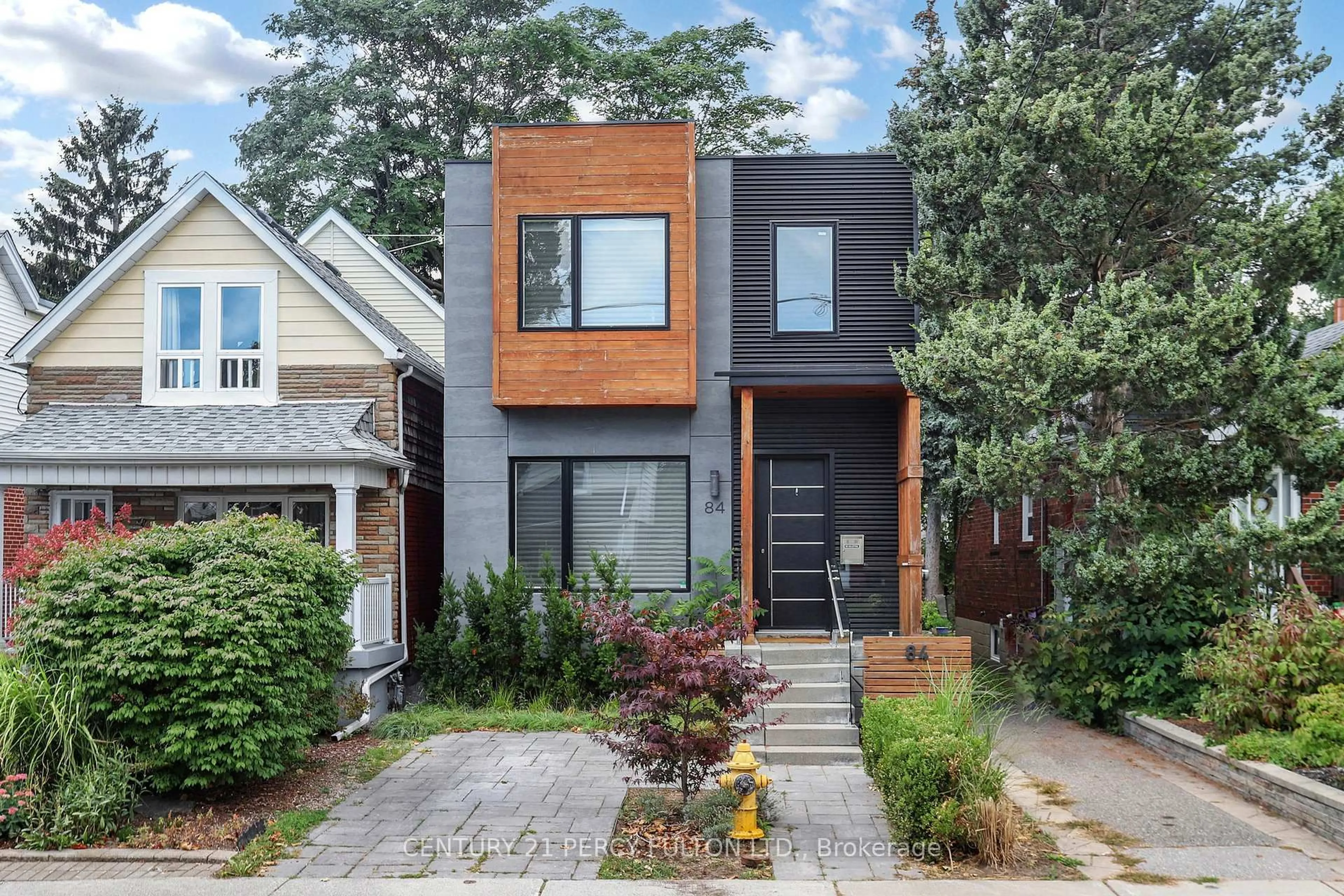 Home with brick exterior material, street for 84 Wiley Ave, Toronto Ontario M4J 3W6