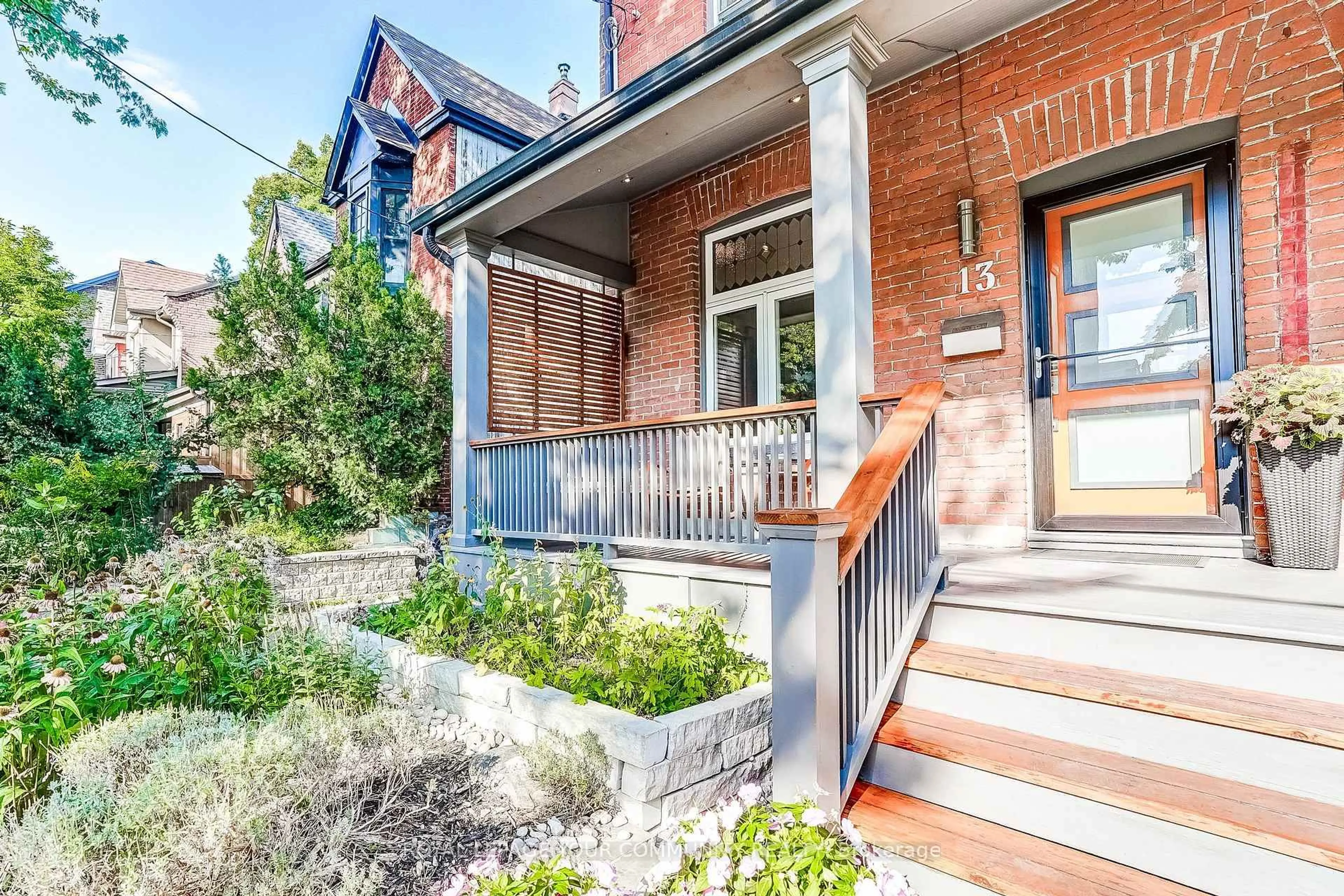 Home with brick exterior material, street for 13 Howland Rd, Toronto Ontario M4K 2Z4