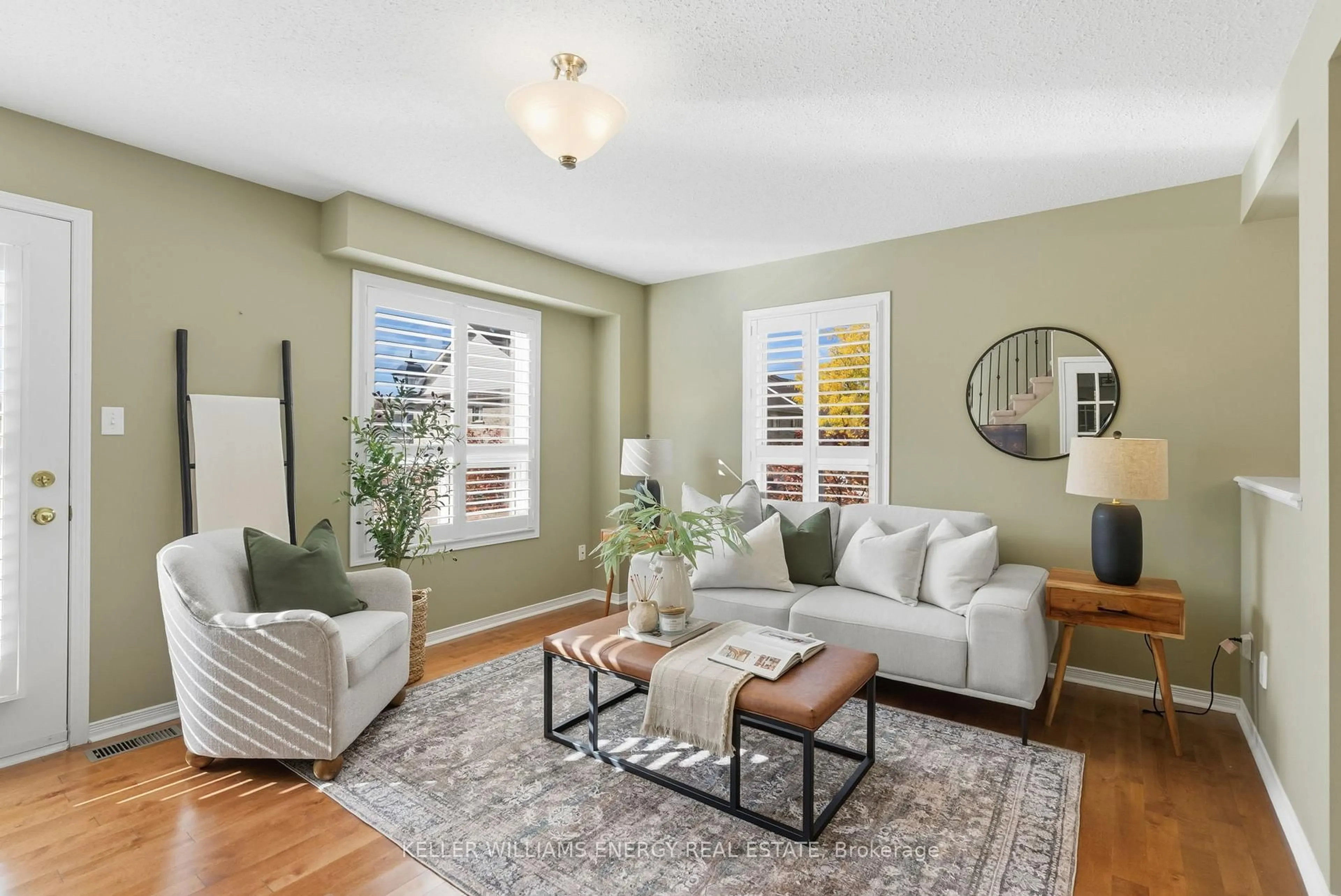 Living room with furniture, unknown for 460 Woodmount Dr #34, Oshawa Ontario L1K 0K3