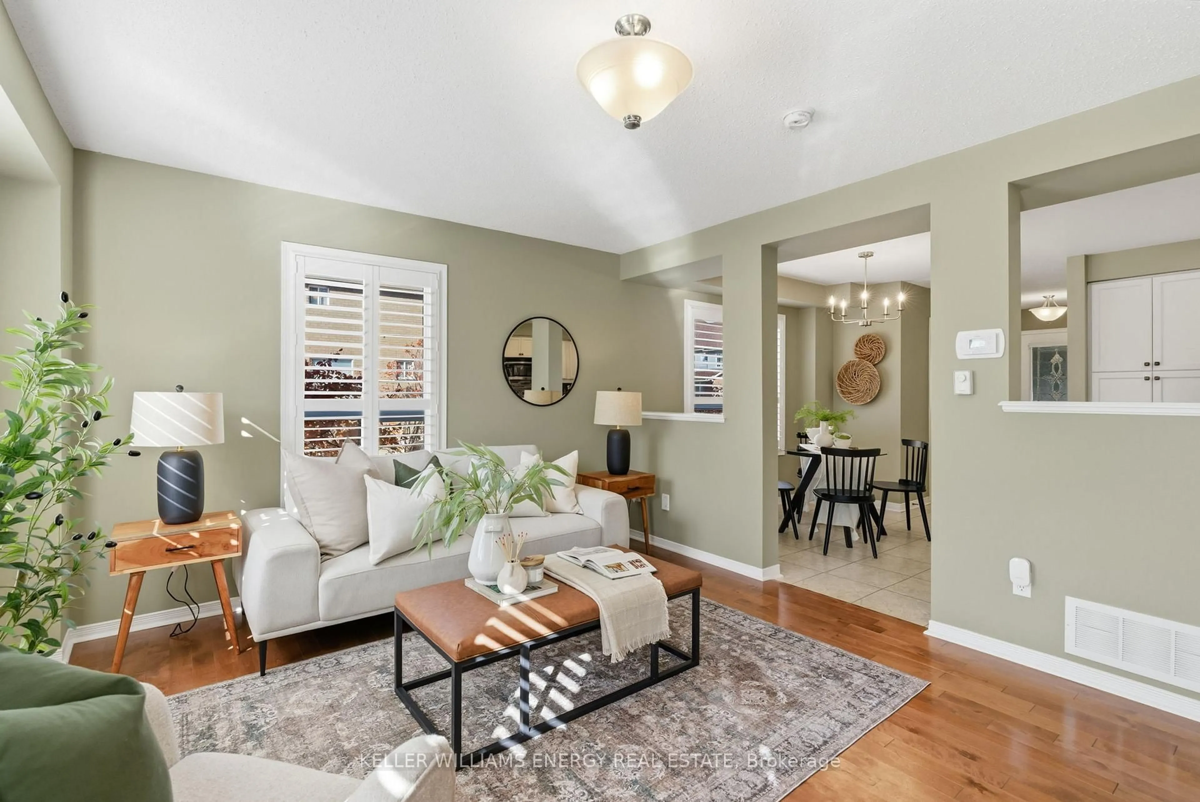 Living room with furniture, unknown for 460 Woodmount Dr #34, Oshawa Ontario L1K 0K3