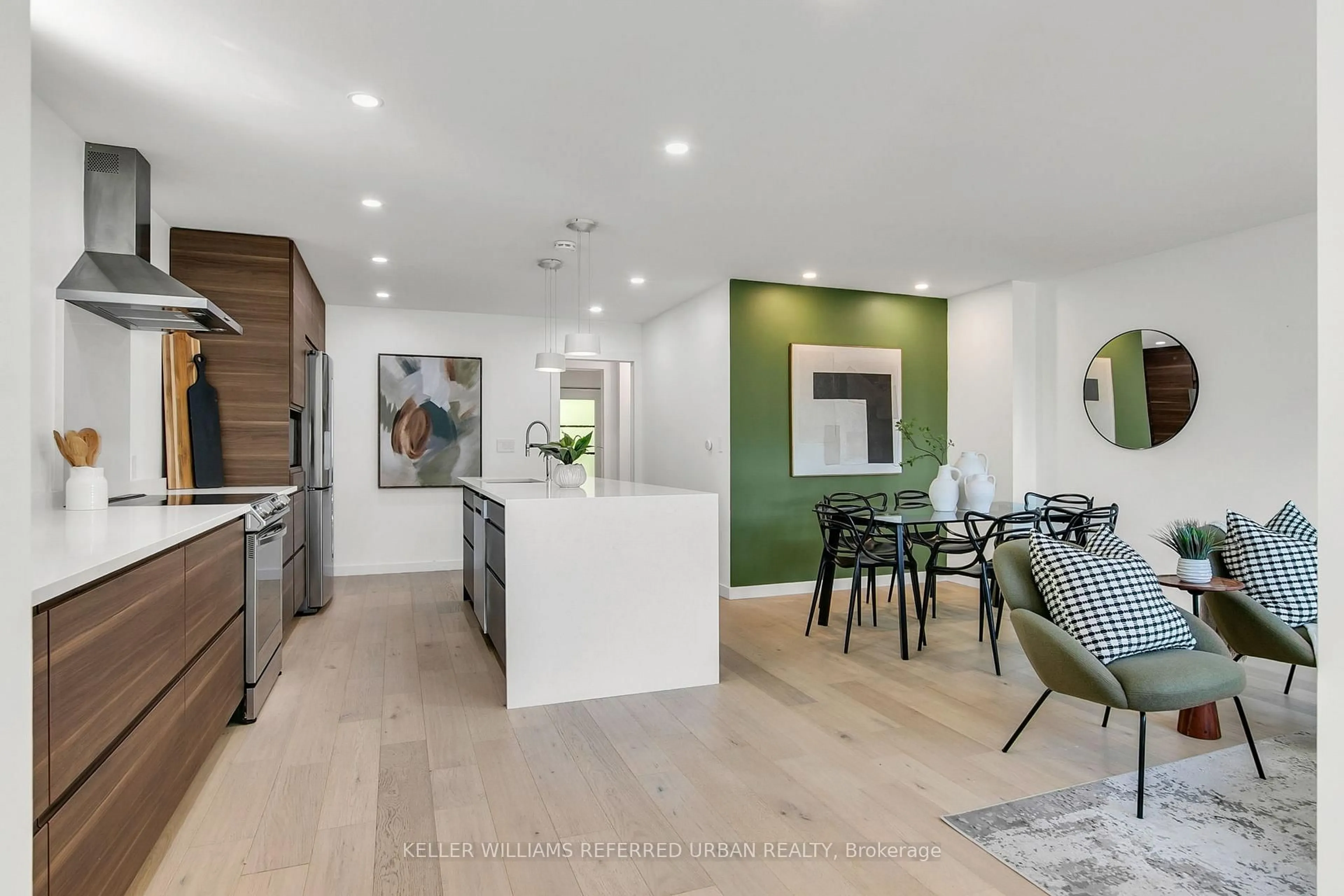 Open concept kitchen, unknown for 106 Leyton Ave, Toronto Ontario M1L 3T8