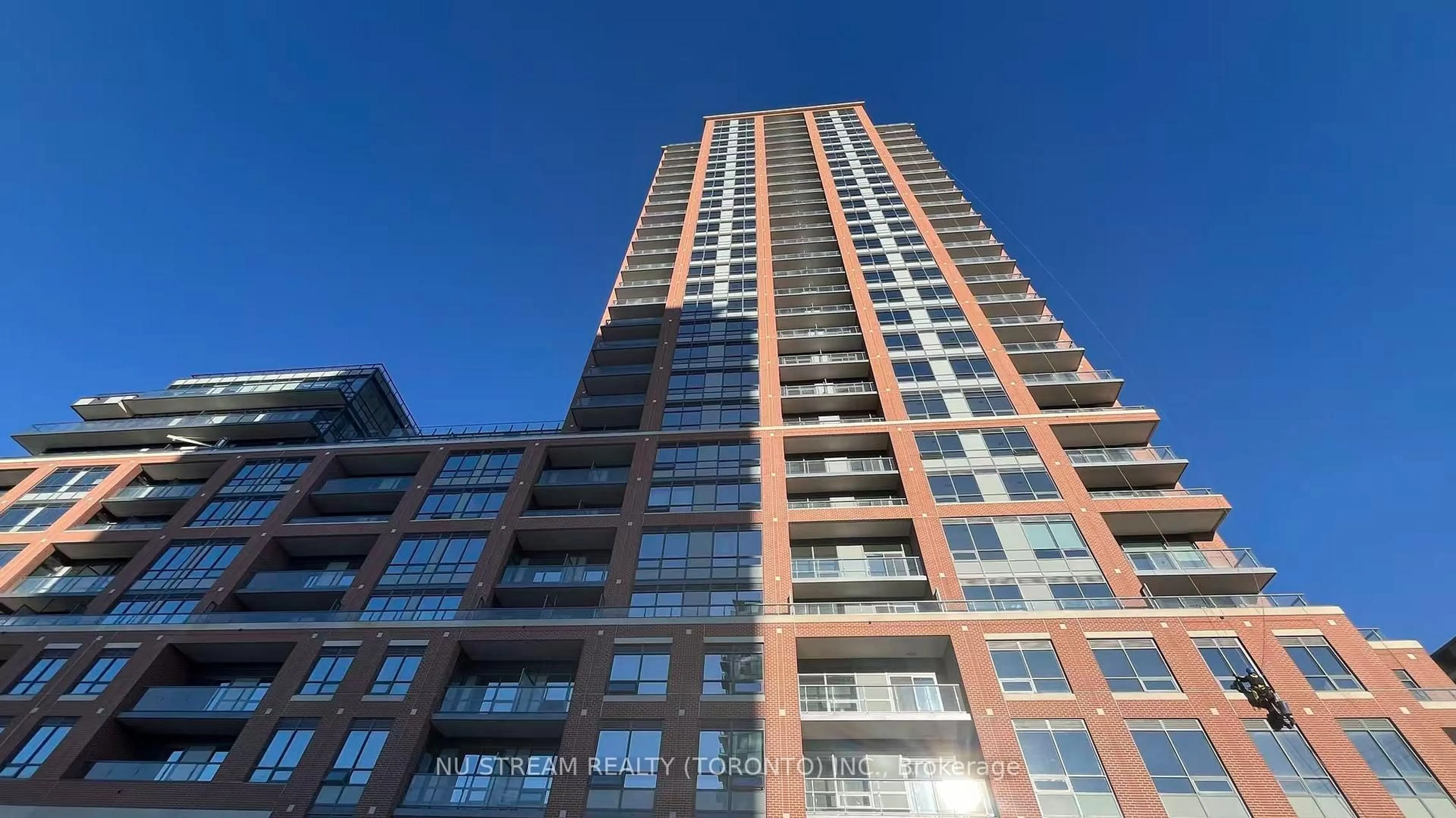 A pic from outside/outdoor area/front of a property/back of a property/a pic from drone, city buildings view from balcony for 3260 Sheppard Ave #310, Toronto Ontario M1T 3K3
