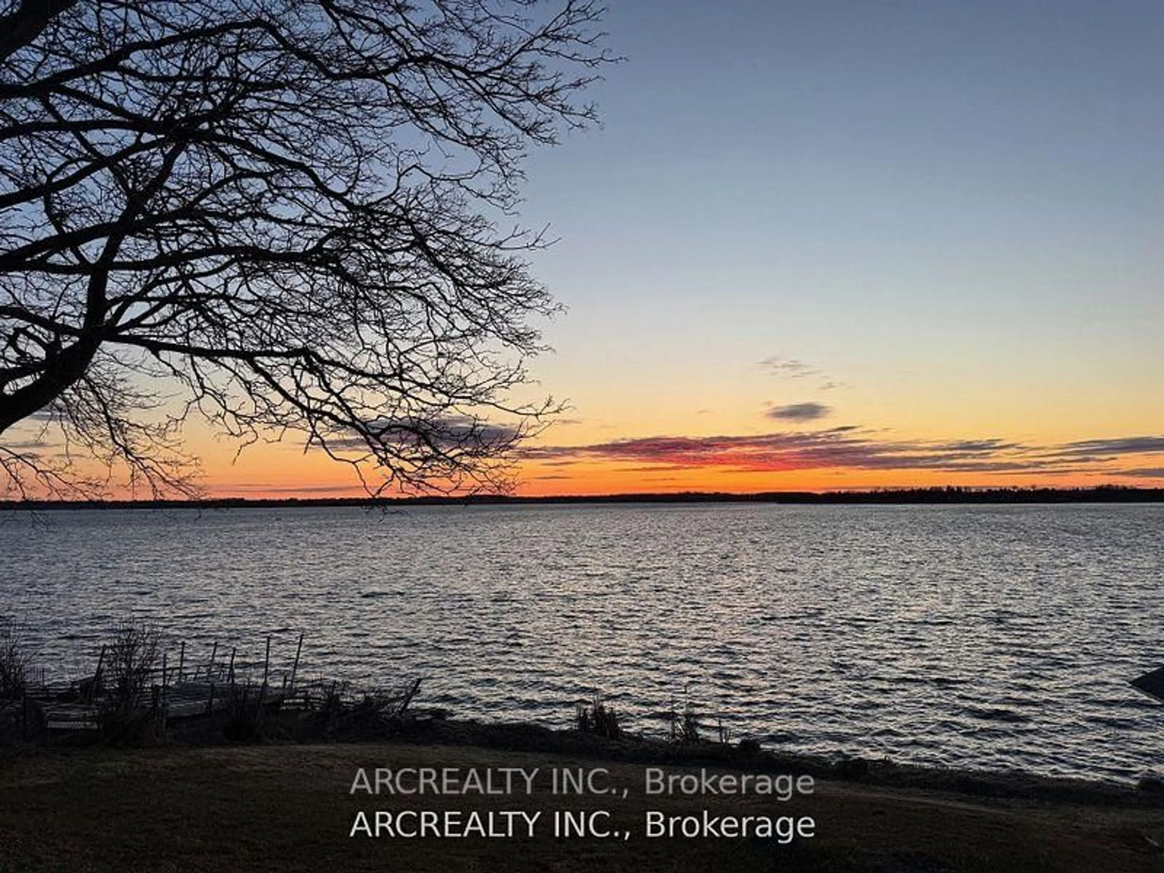 A pic from outside/outdoor area/front of a property/back of a property/a pic from drone, water/lake/river/ocean view for 420 Fralick's Beach Rd, Scugog Ontario L9L 1B6