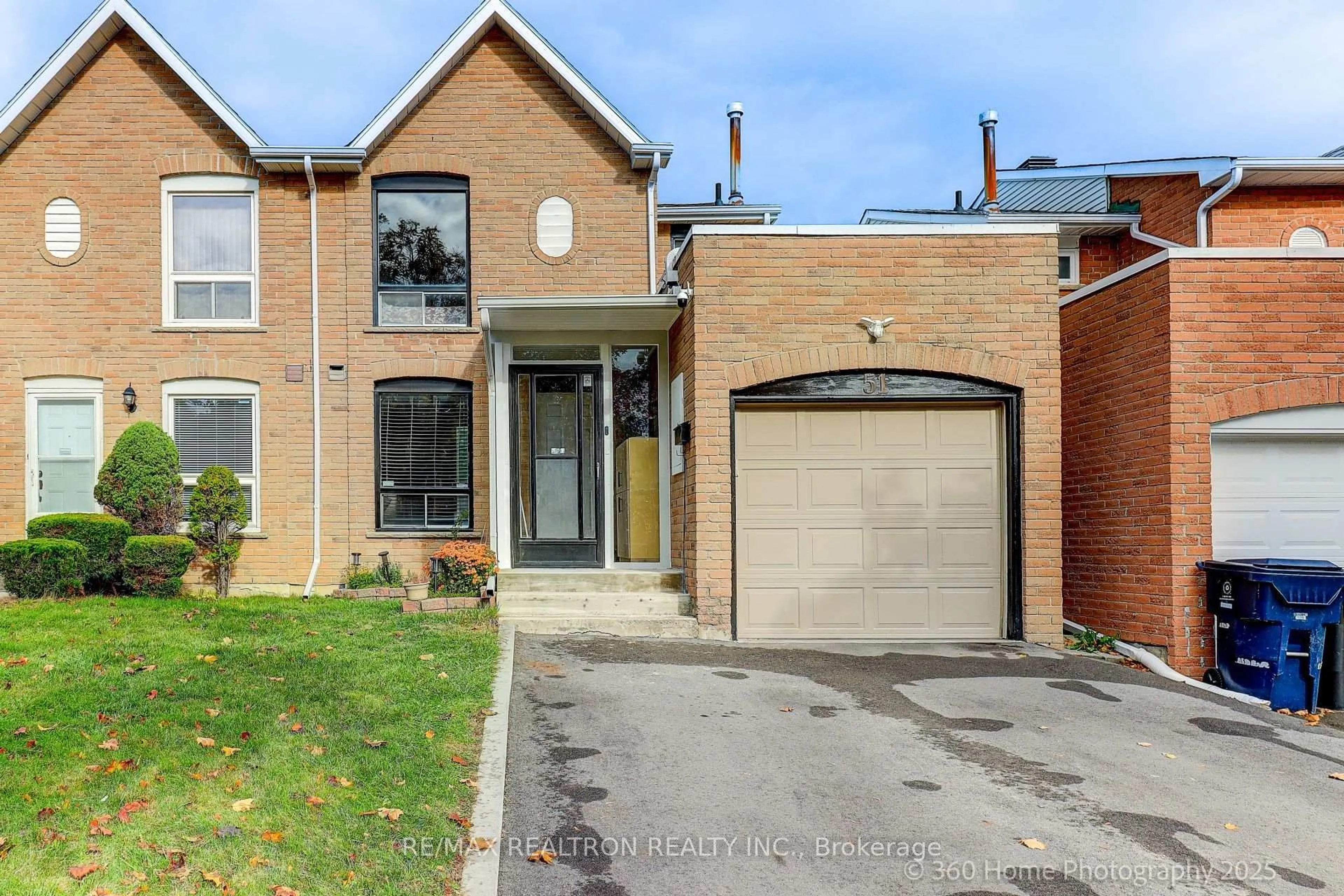 Home with brick exterior material, street for 51 Campania Cres, Toronto Ontario M1V 2E8