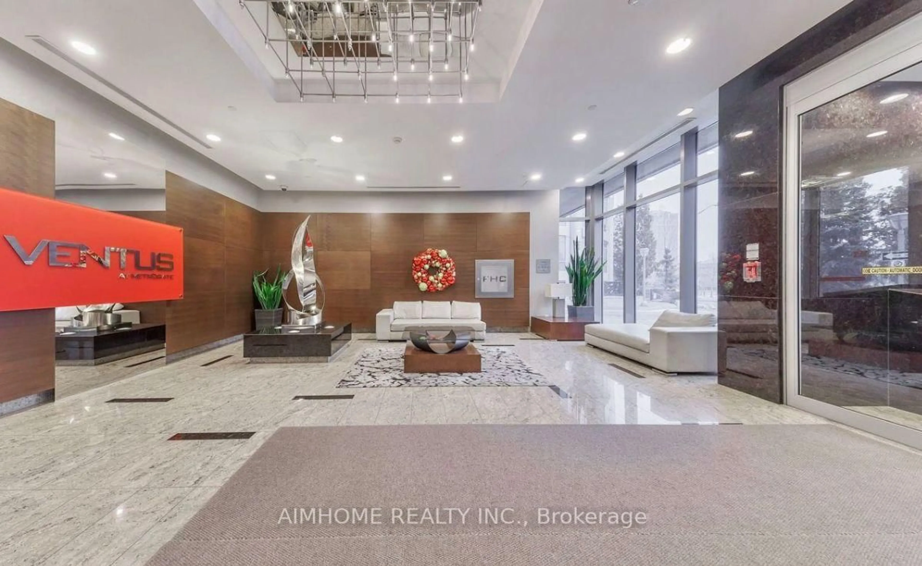 Lobby for 181 Village Green Sq #1512, Toronto Ontario M1S 0K6