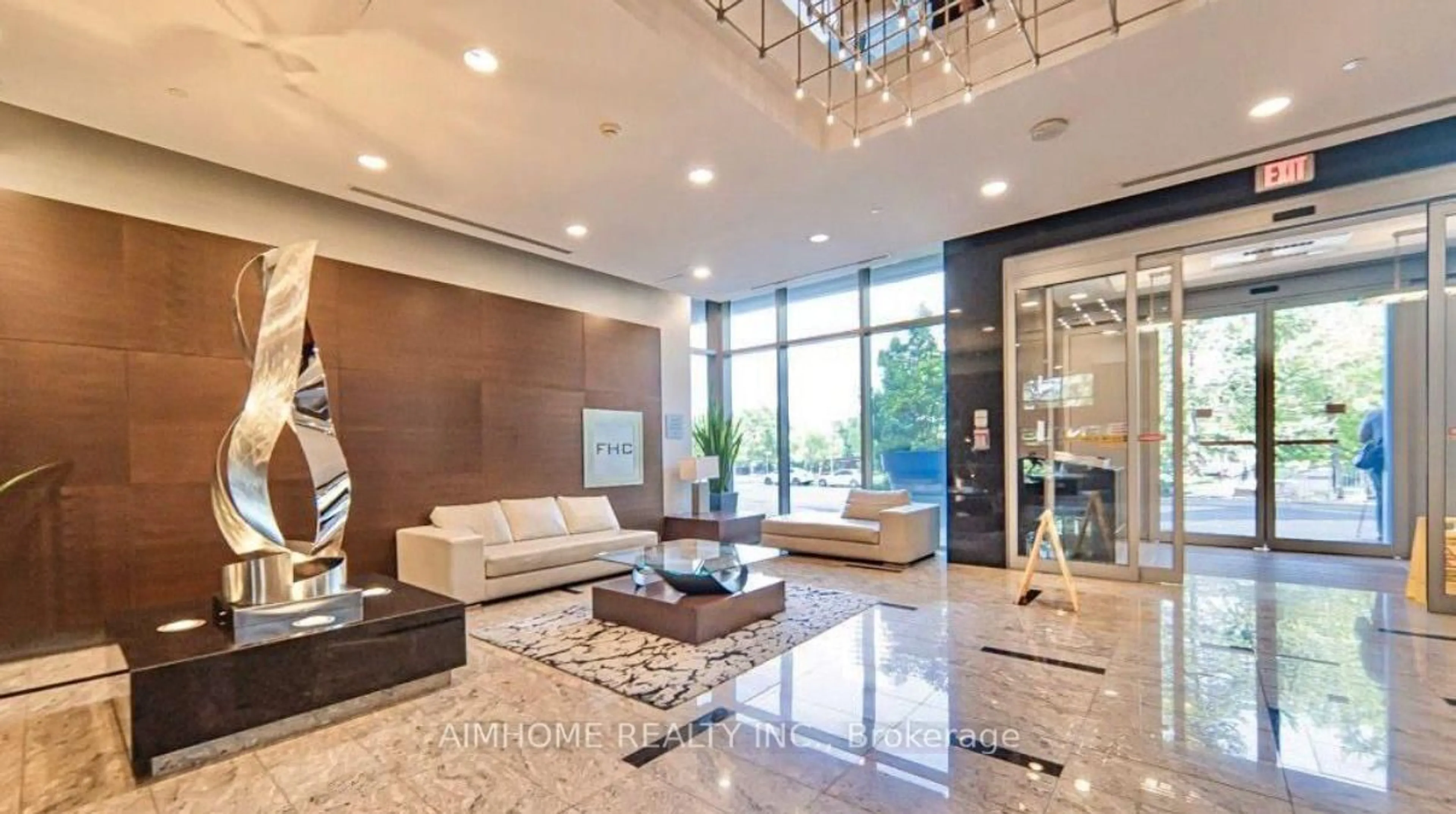 Lobby for 181 Village Green Sq #1512, Toronto Ontario M1S 0K6