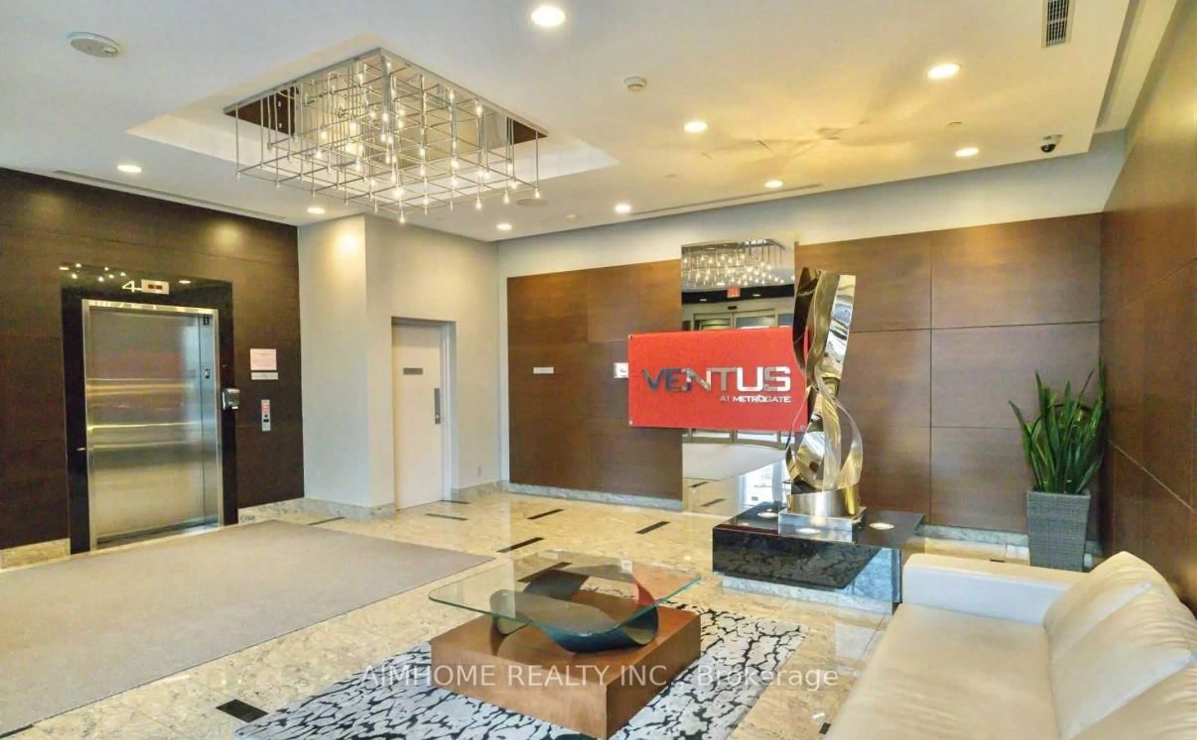 Lobby for 181 Village Green Sq #1512, Toronto Ontario M1S 0K6