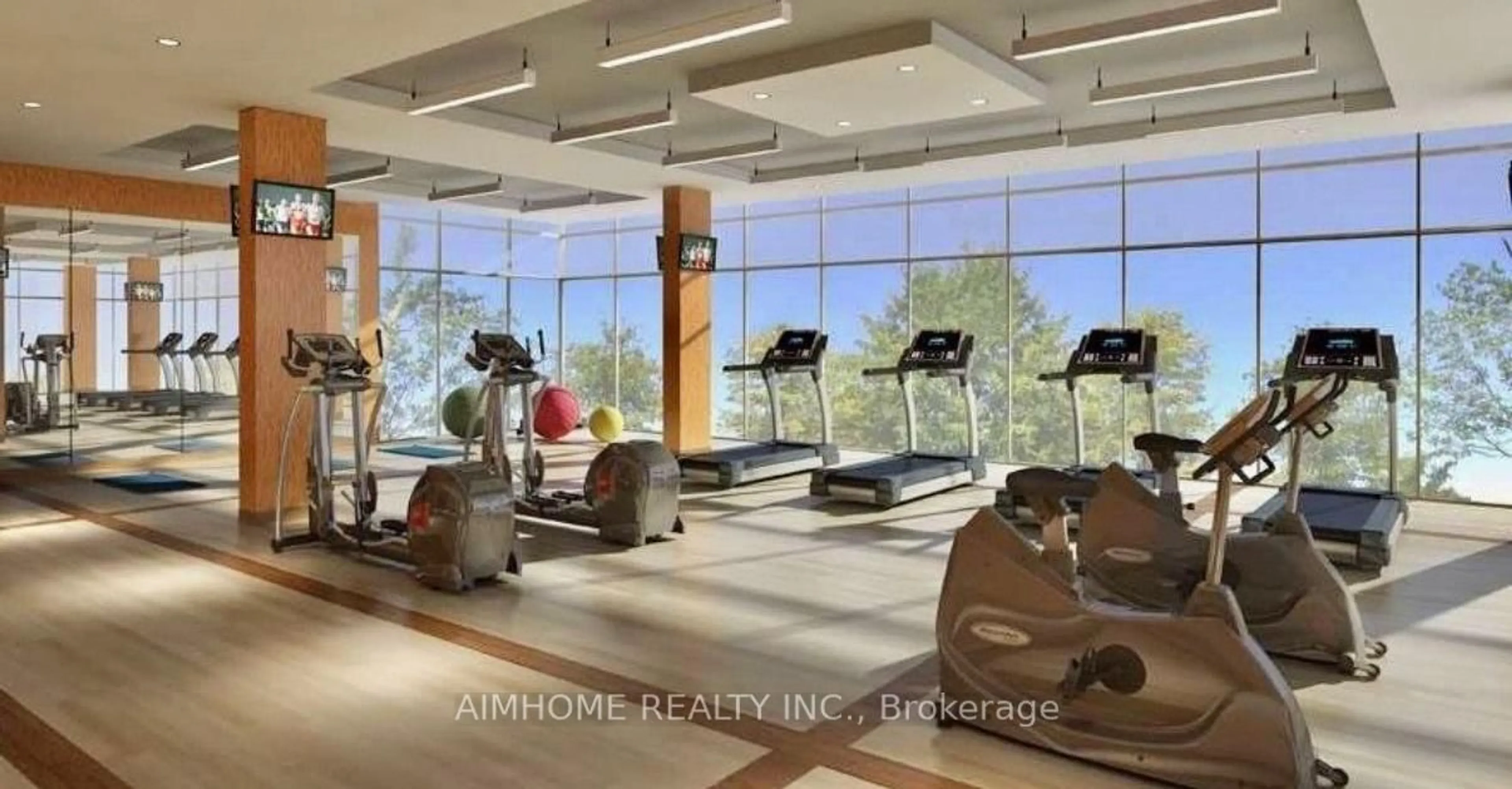 Gym or fitness room for 181 Village Green Sq #1512, Toronto Ontario M1S 0K6