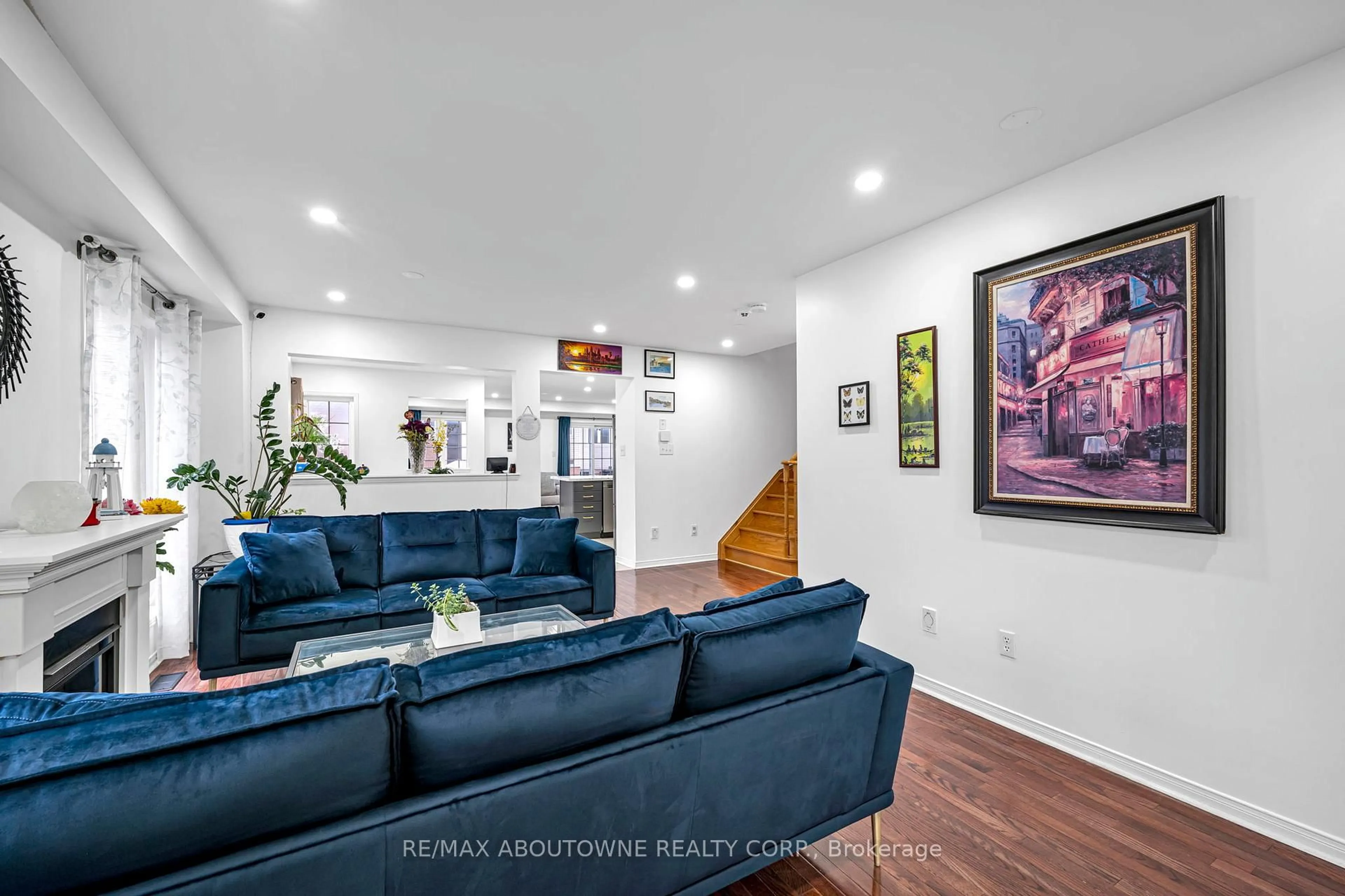 Living room with furniture, unknown for 303 Porte Rd, Ajax Ontario L1S 0A4