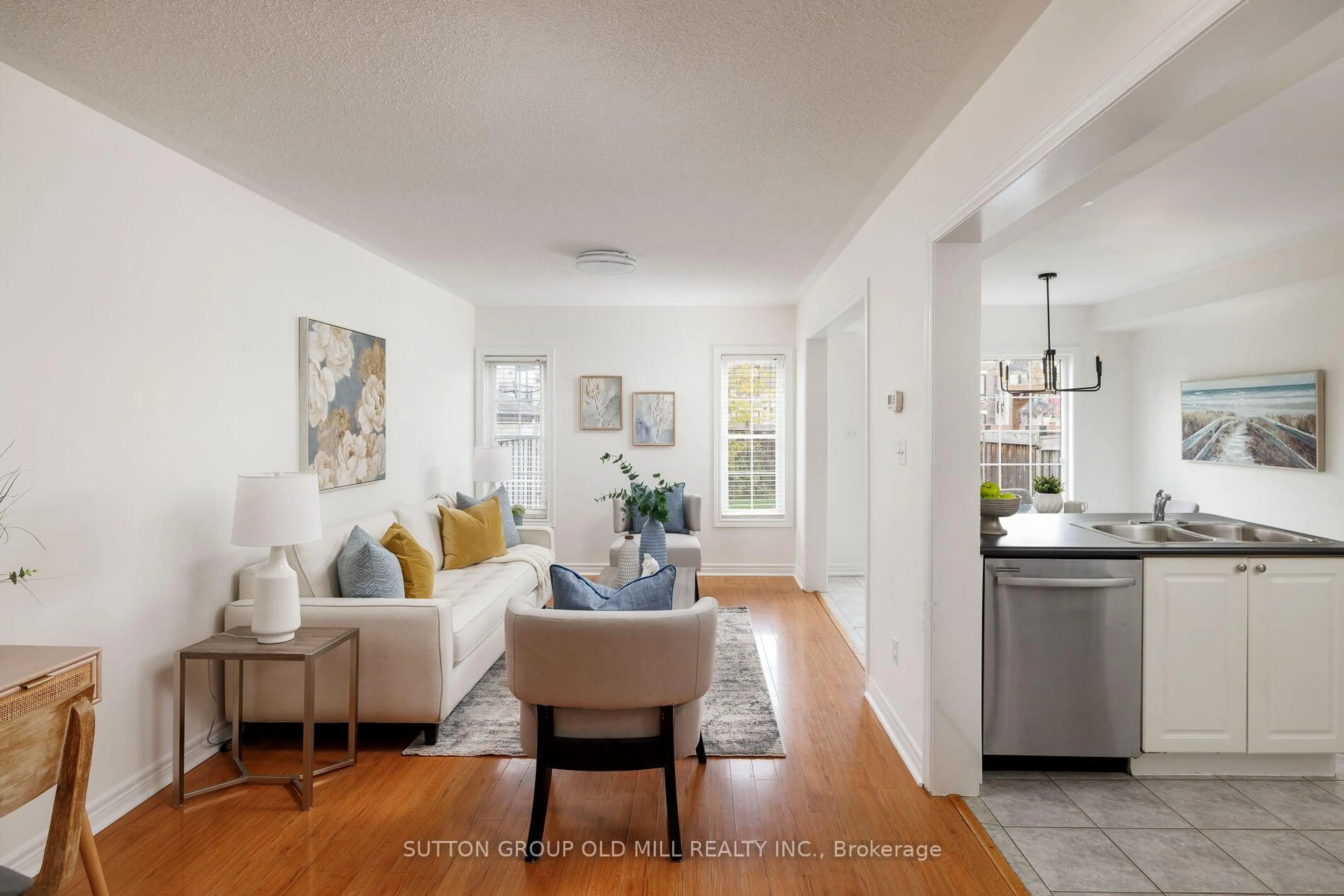 Living room with furniture, unknown for 85 Barchester Cres, Whitby Ontario L1M 2L6