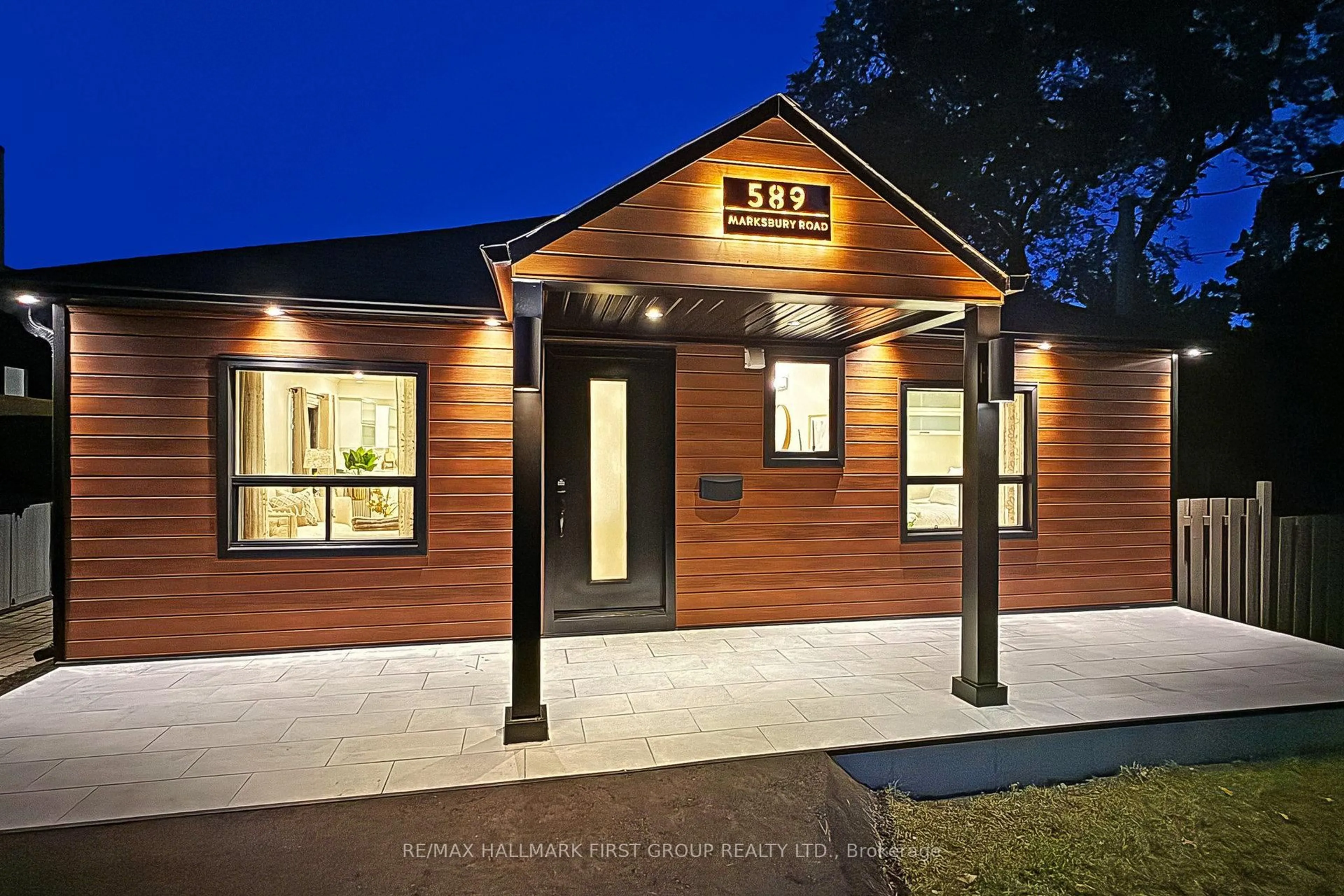 Home with brick exterior material, street for 589 Marksbury Rd, Pickering Ontario L1W 2T1
