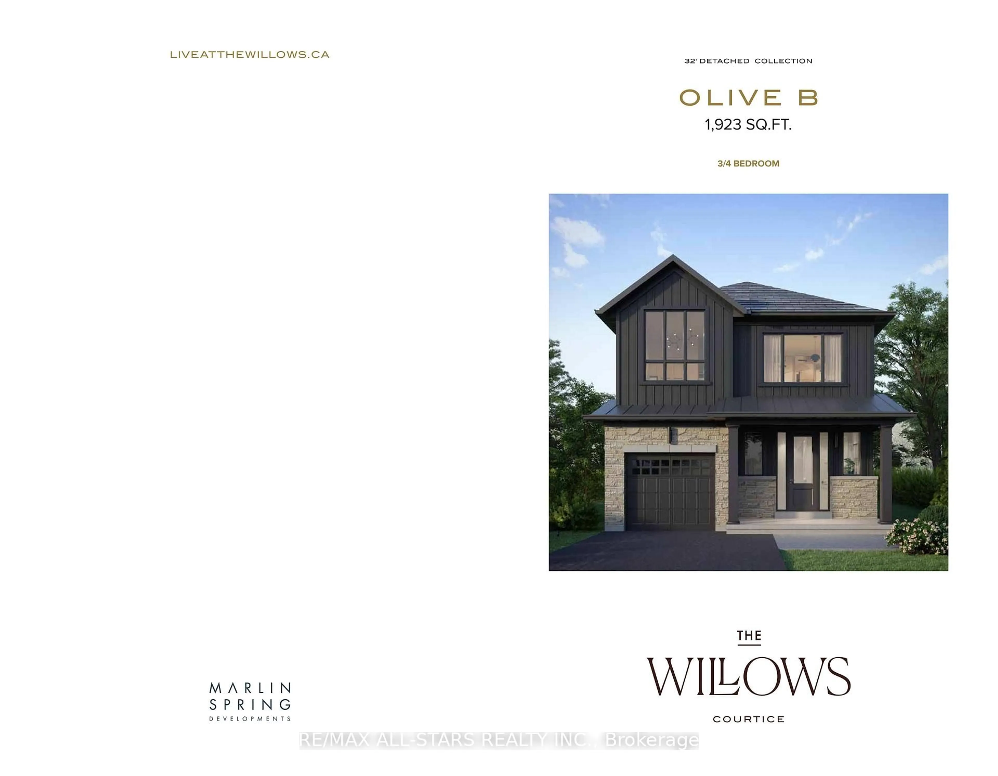 Floor plan for 1828 Nash Rd #Lot 62, Clarington Ontario L1E 2M2