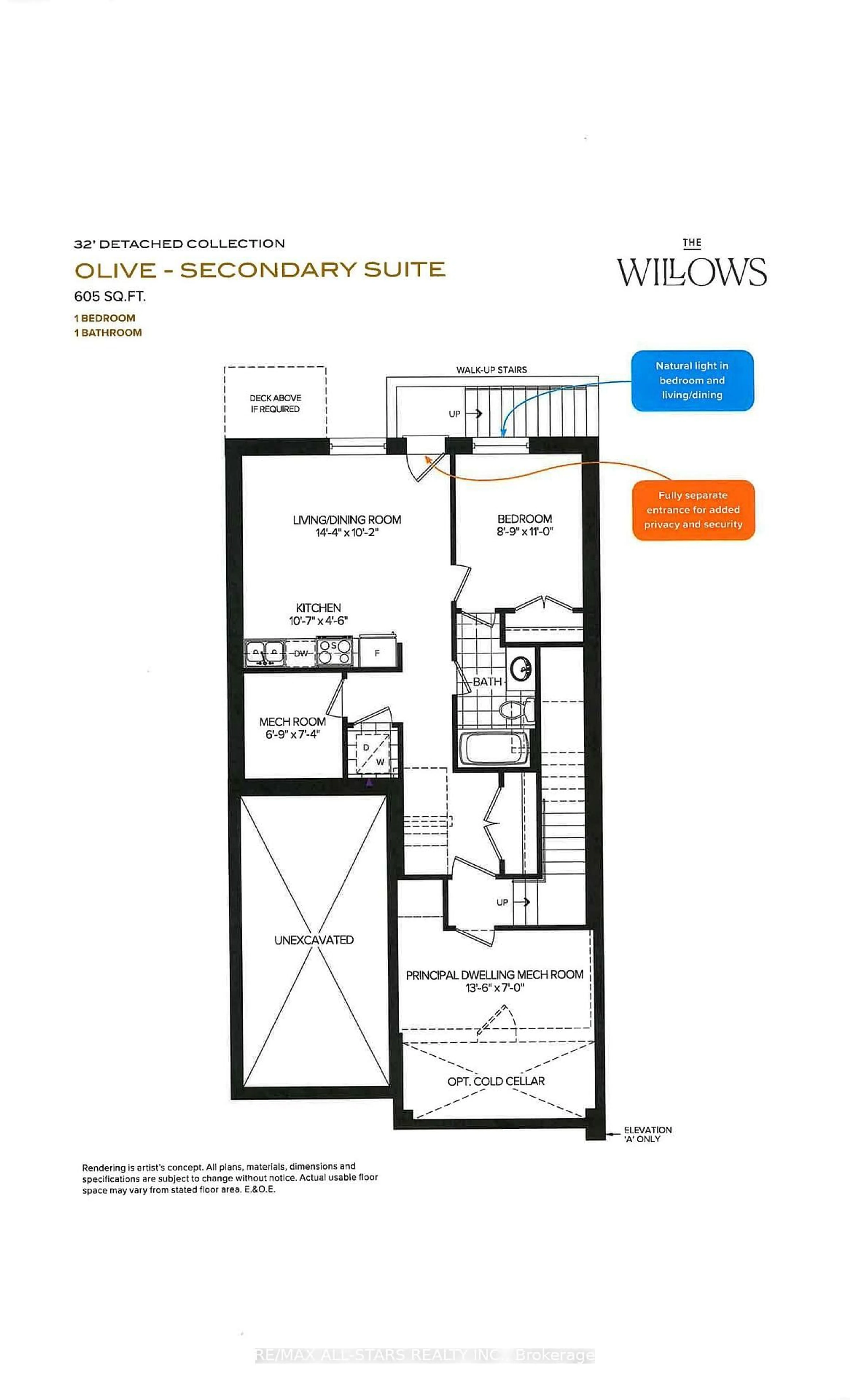 Floor plan for 1828 Nash Rd #Lot 62, Clarington Ontario L1E 2M2