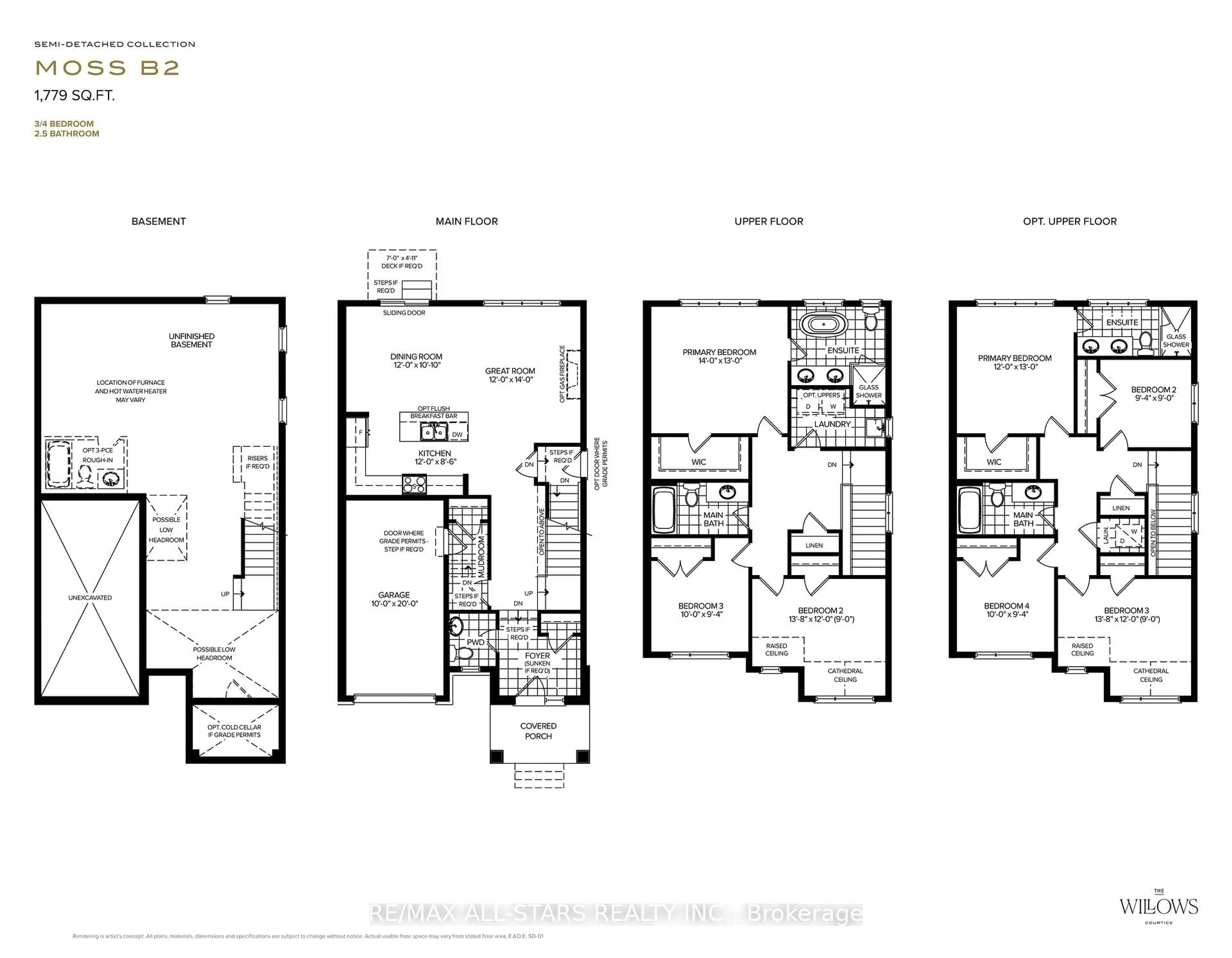 Floor plan for 1828 Nash Rd #Lot 28(R), Clarington Ontario L1E 2M2