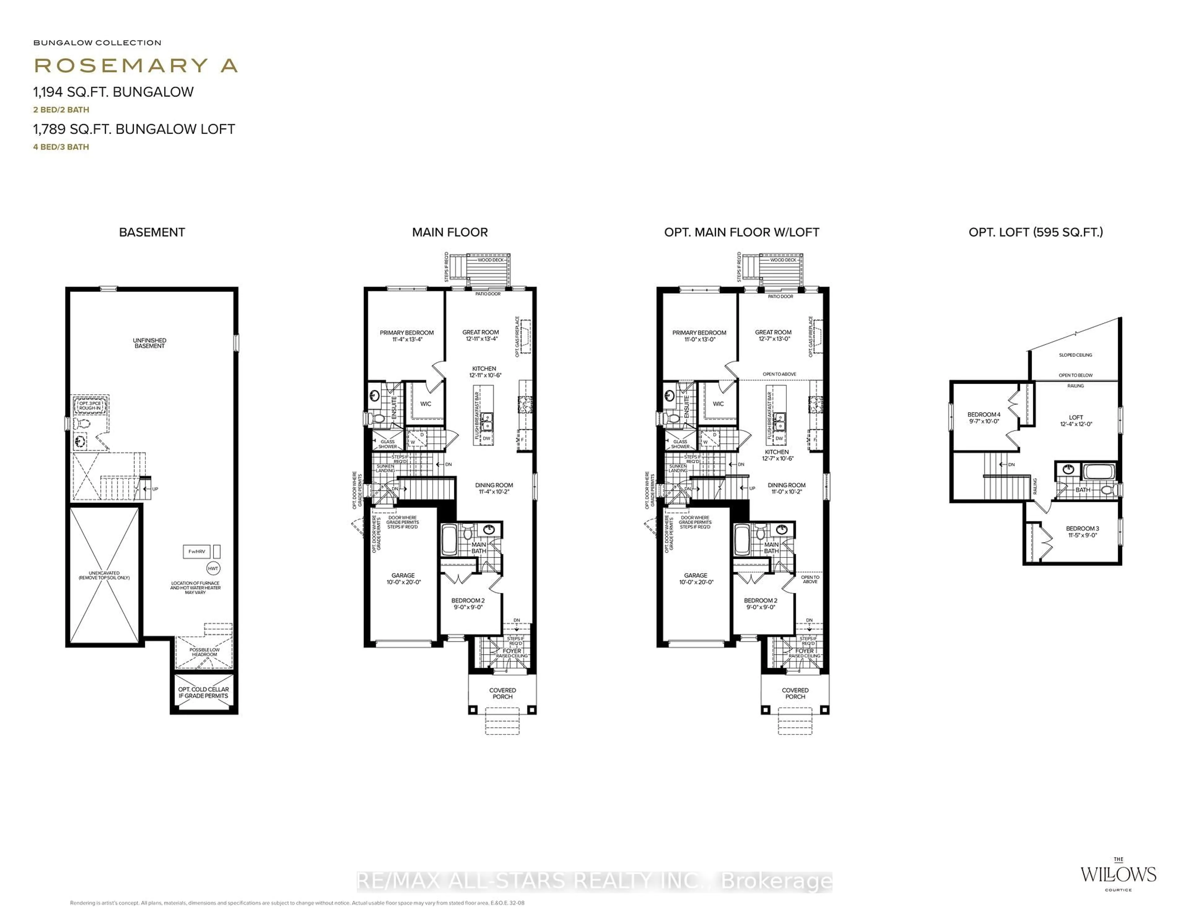 Floor plan for 1828 Nash Rd #Lot 97, Clarington Ontario L1E 2M2