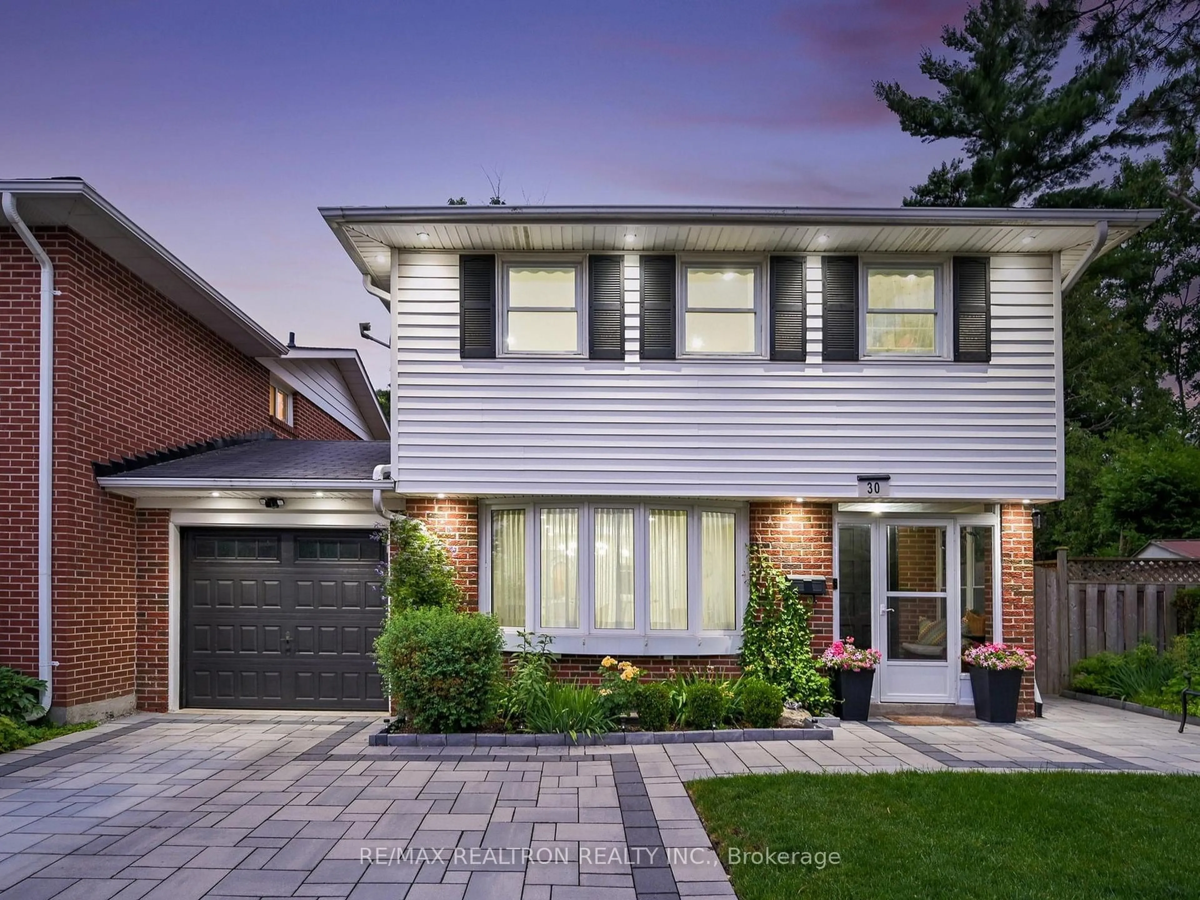Home with brick exterior material, street for 30 Carondale Cres, Toronto Ontario M1W 2B1
