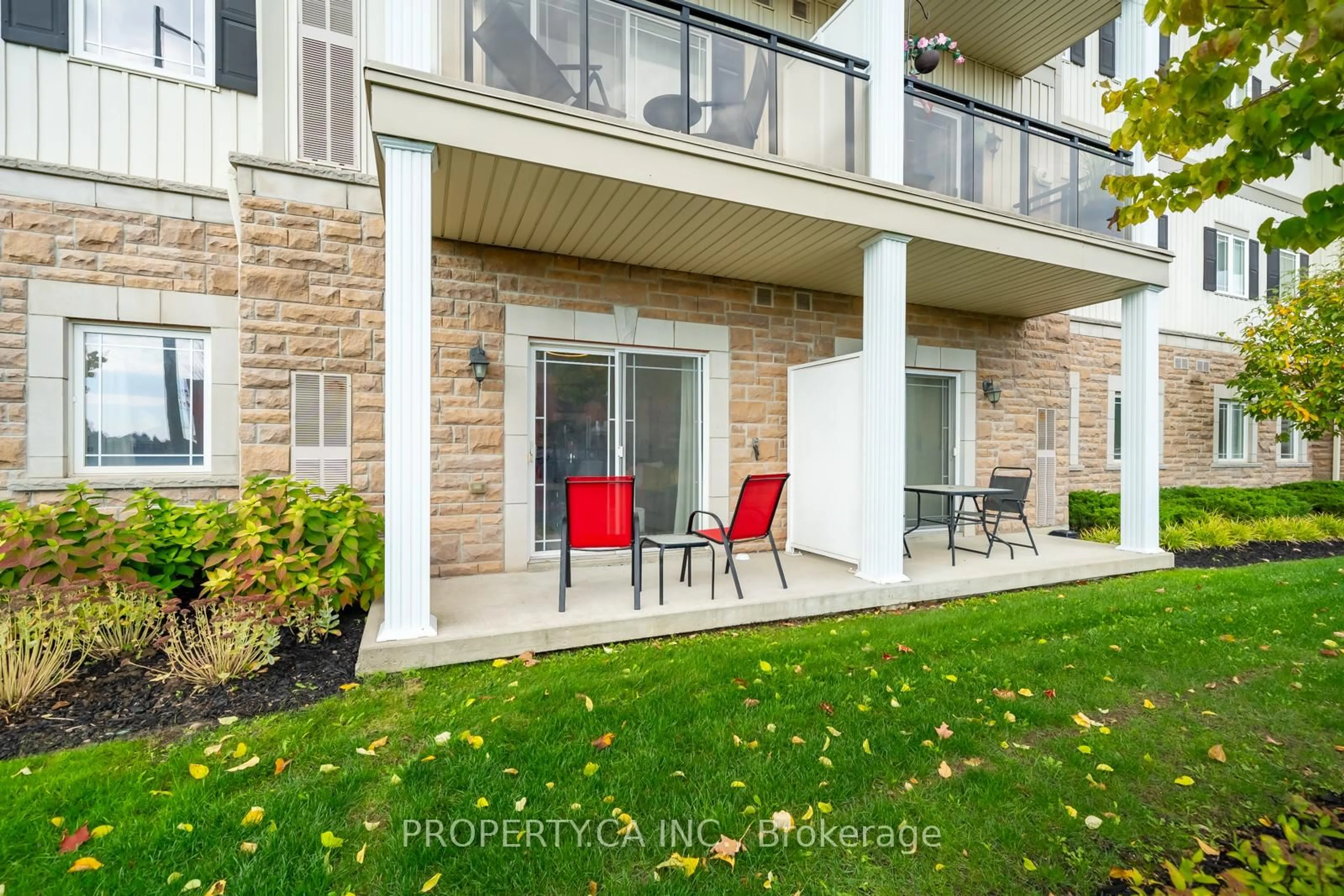Patio, water/lake/river/ocean view for 1 Sidney Lane #L03, Clarington Ontario L1C 0N5