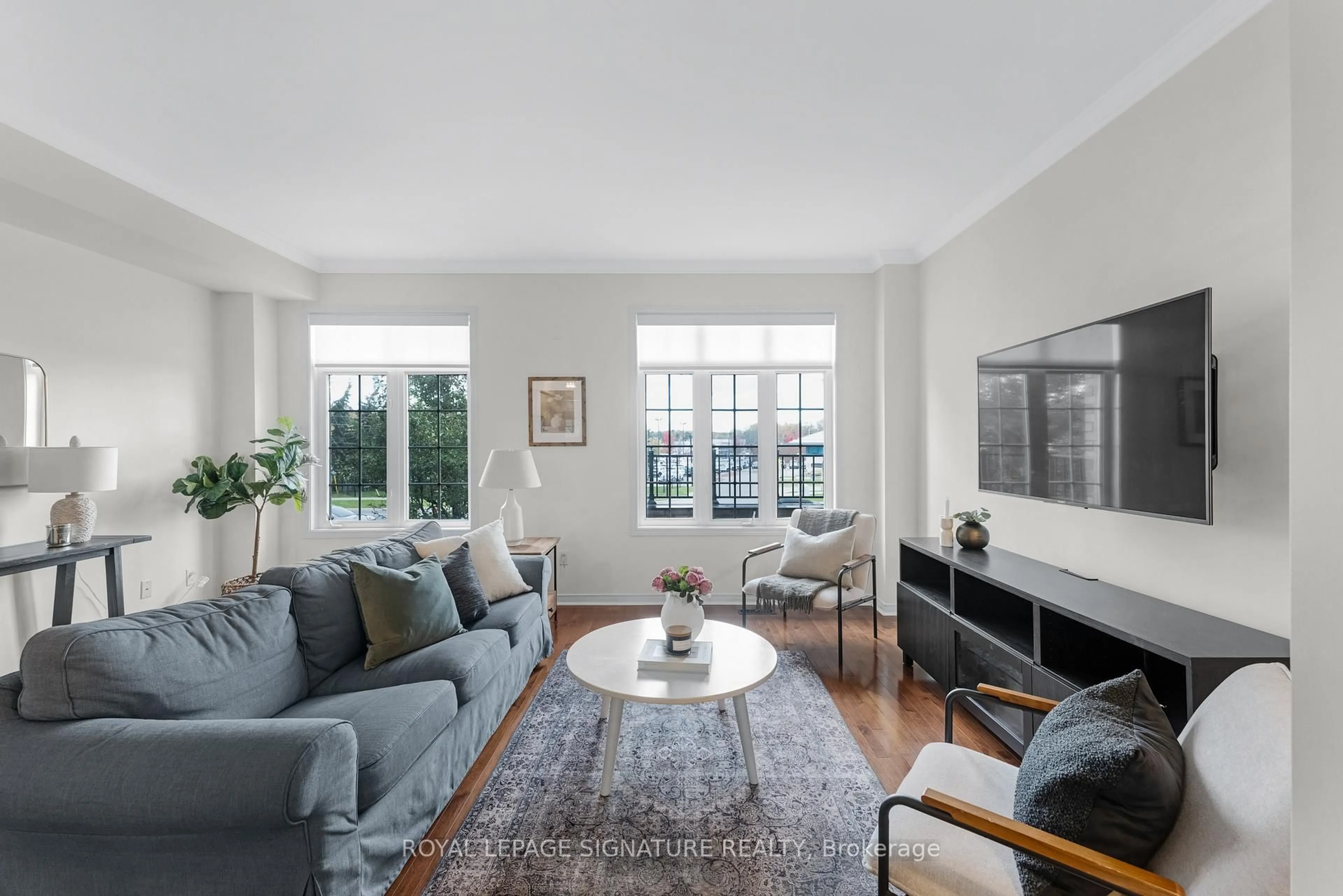 Living room with furniture, unknown for 1701 Finch Ave #23, Pickering Ontario L1V 0B7