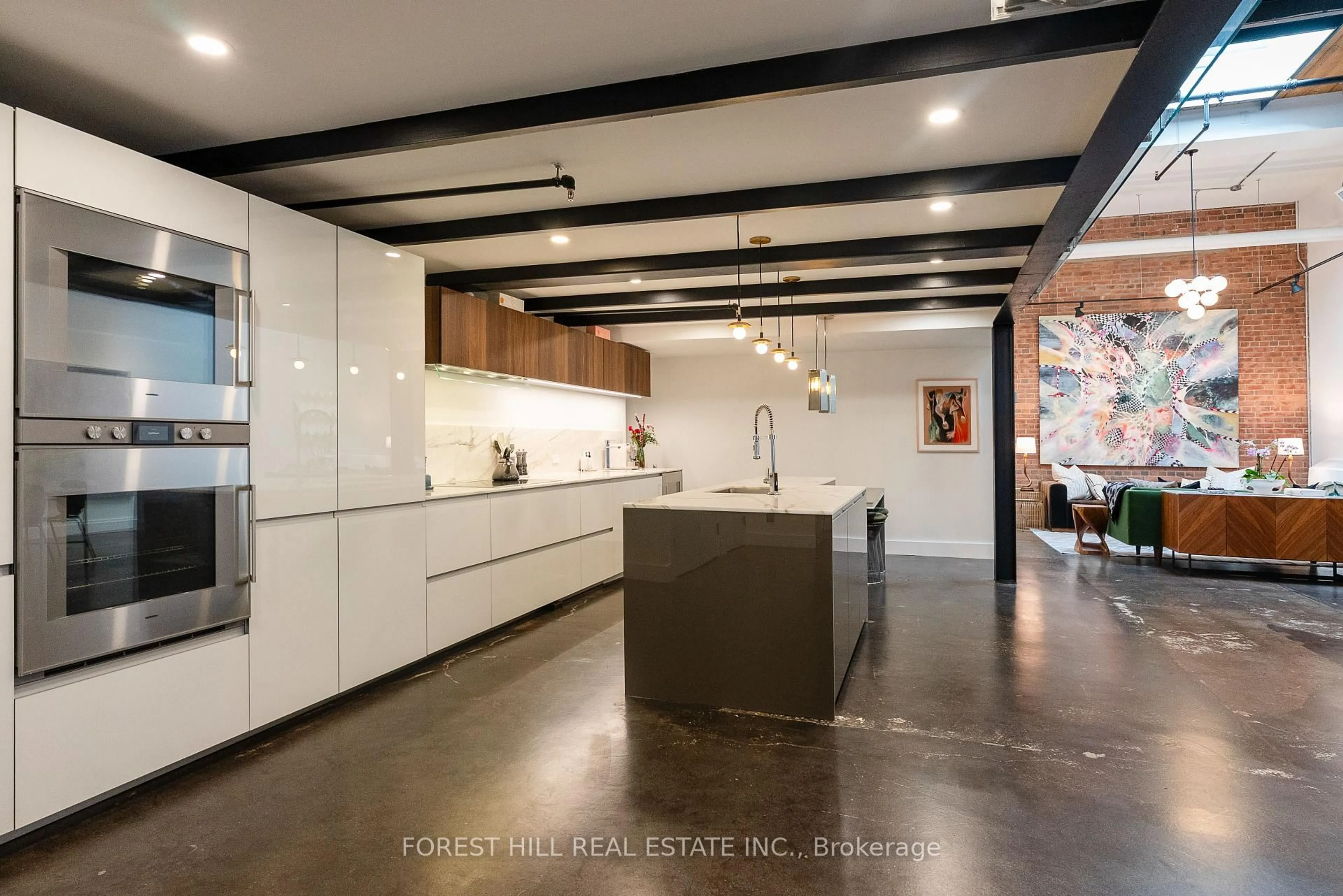 Contemporary kitchen, unknown for 326 Carlaw Ave #123, Toronto Ontario M4M 3N8