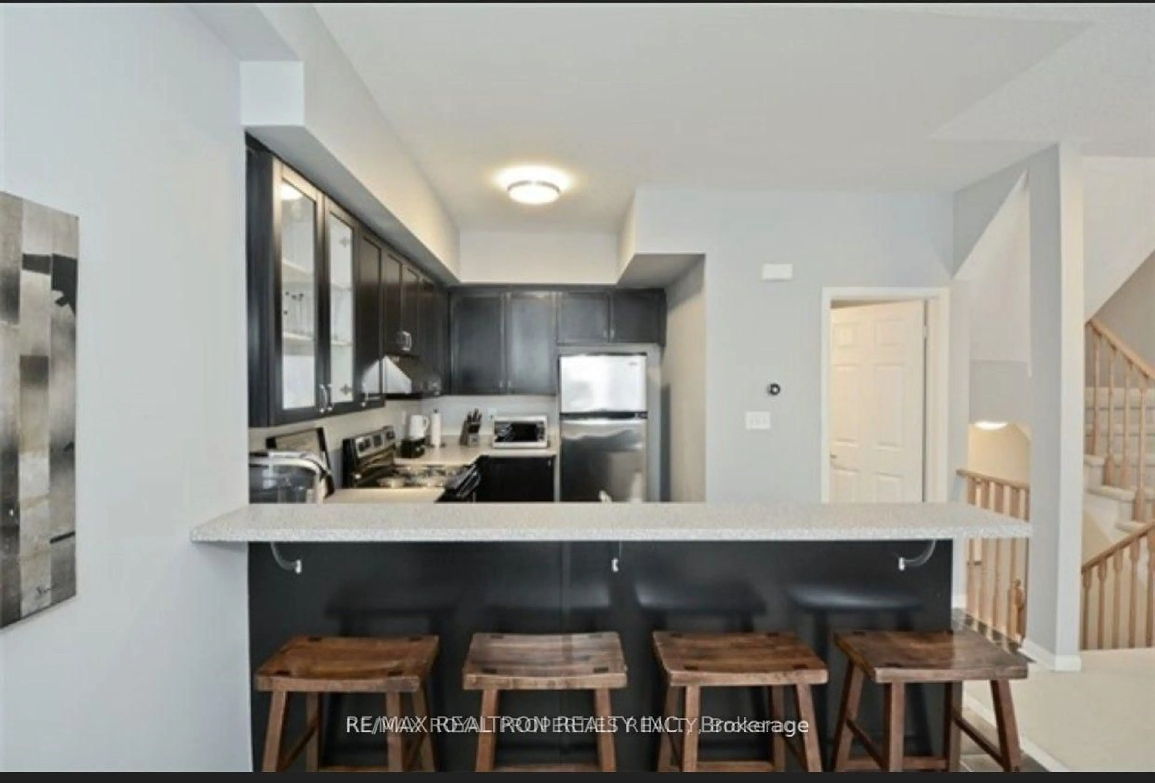 Open concept kitchen, unknown for 1250 St. Martins Dr #92, Pickering Ontario L1W 0A2