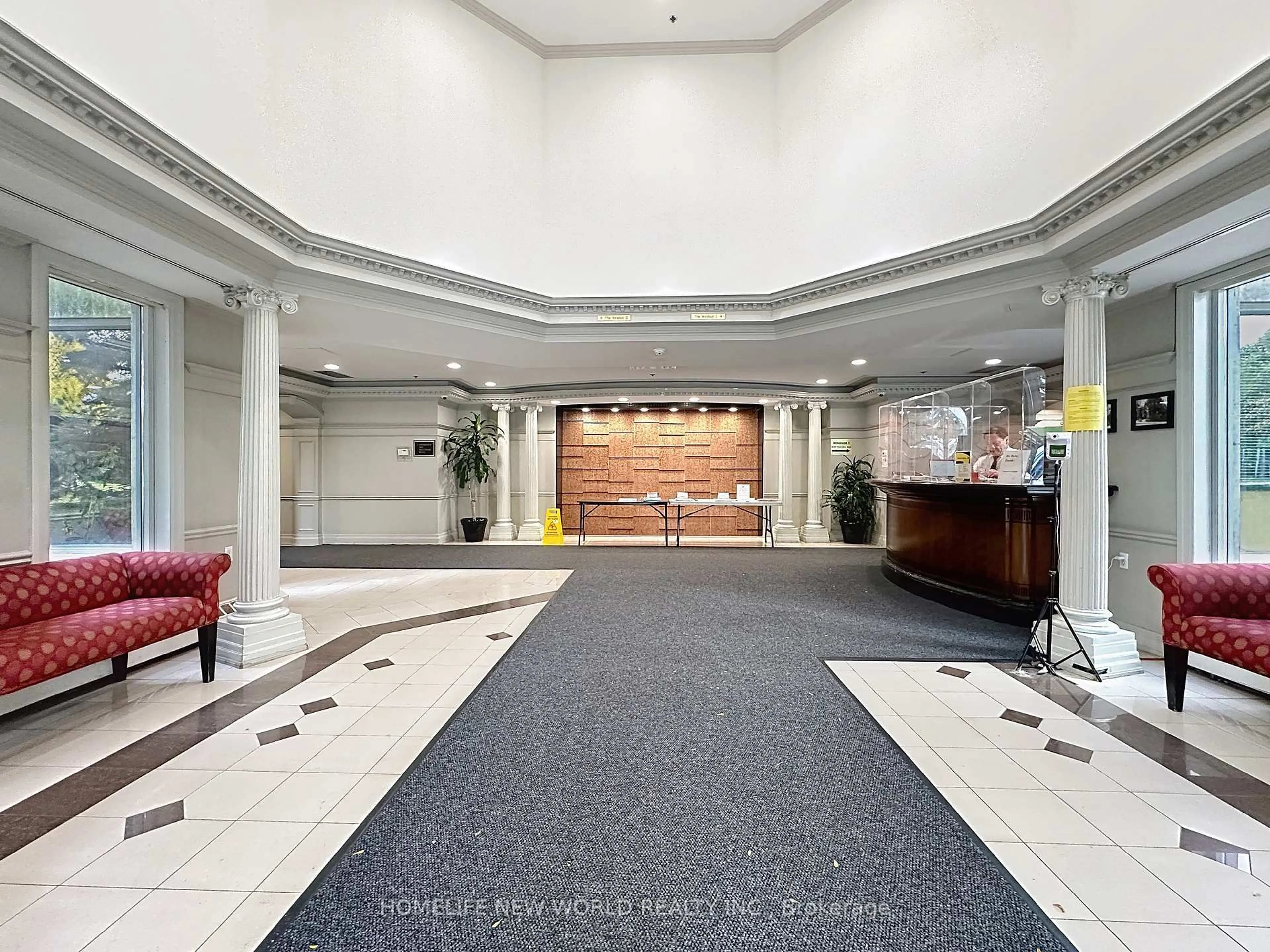 Indoor foyer for 5039 Finch Ave #708, Toronto Ontario M1S 5L6