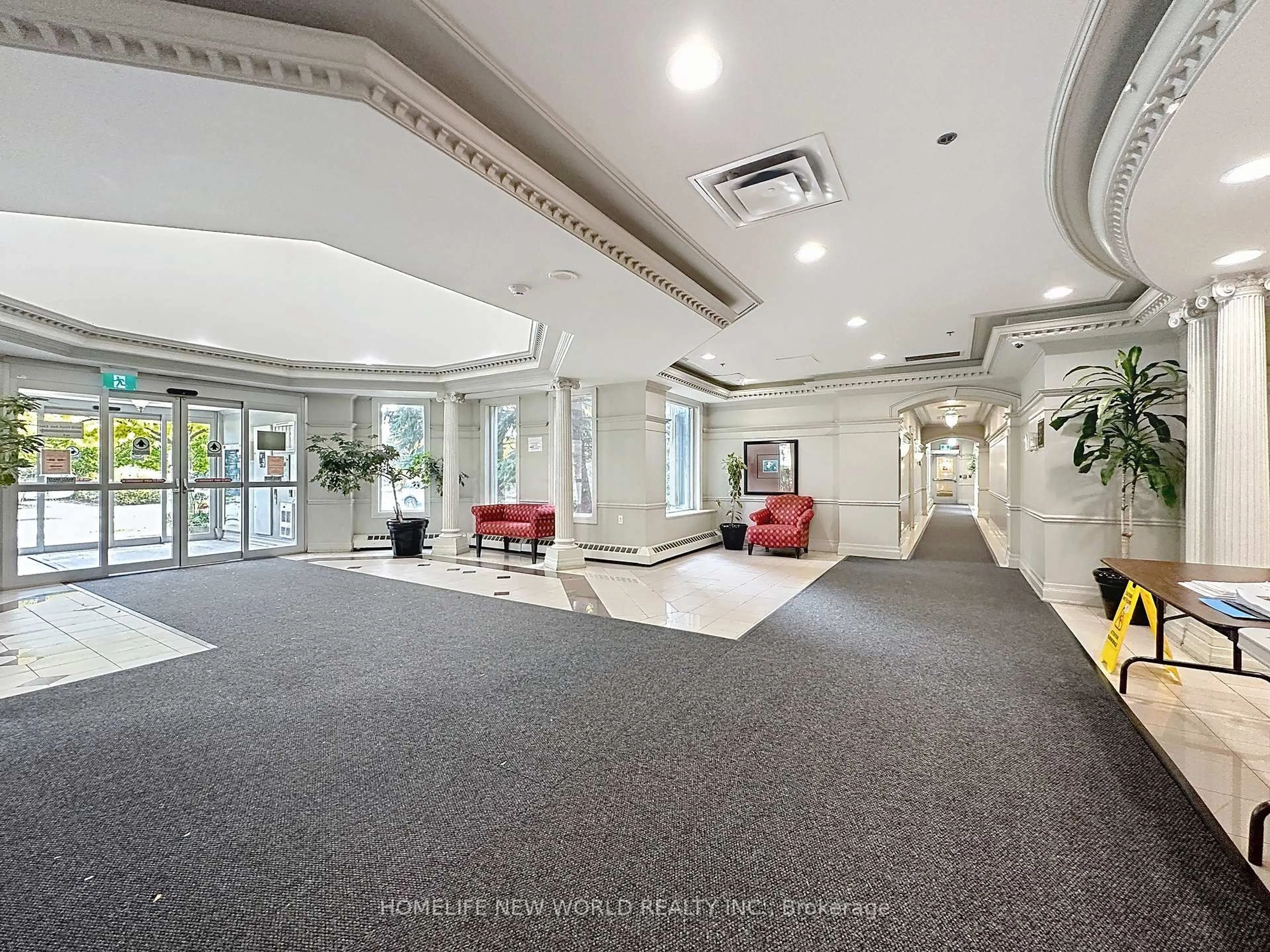 Indoor foyer for 5039 Finch Ave #708, Toronto Ontario M1S 5L6