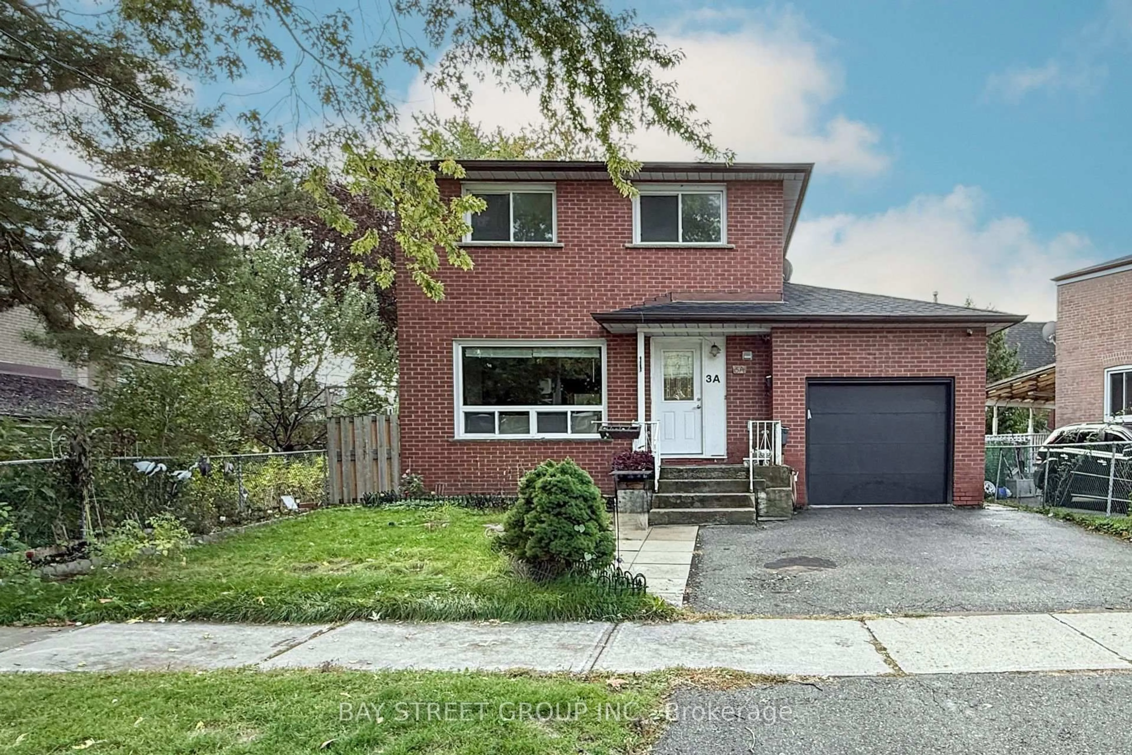 Home with brick exterior material, street for 3A Bonniewood Rd, Toronto Ontario M1K 2L7