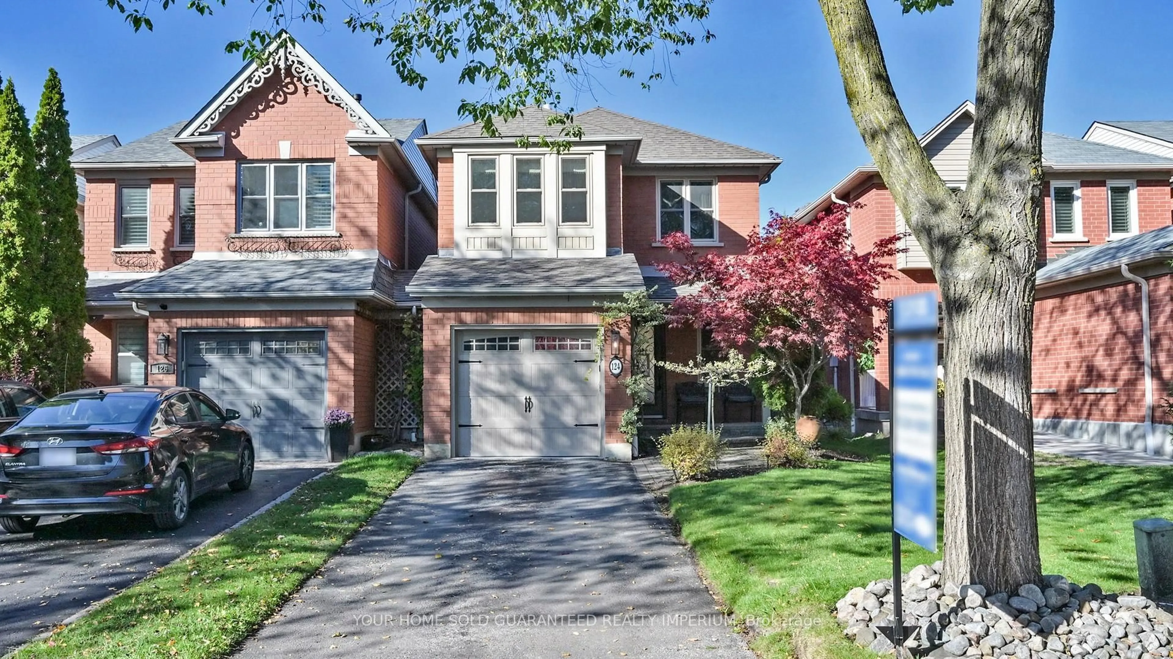Home with brick exterior material, street for 124 Thicket Cres, Pickering Ontario L1V 6S6