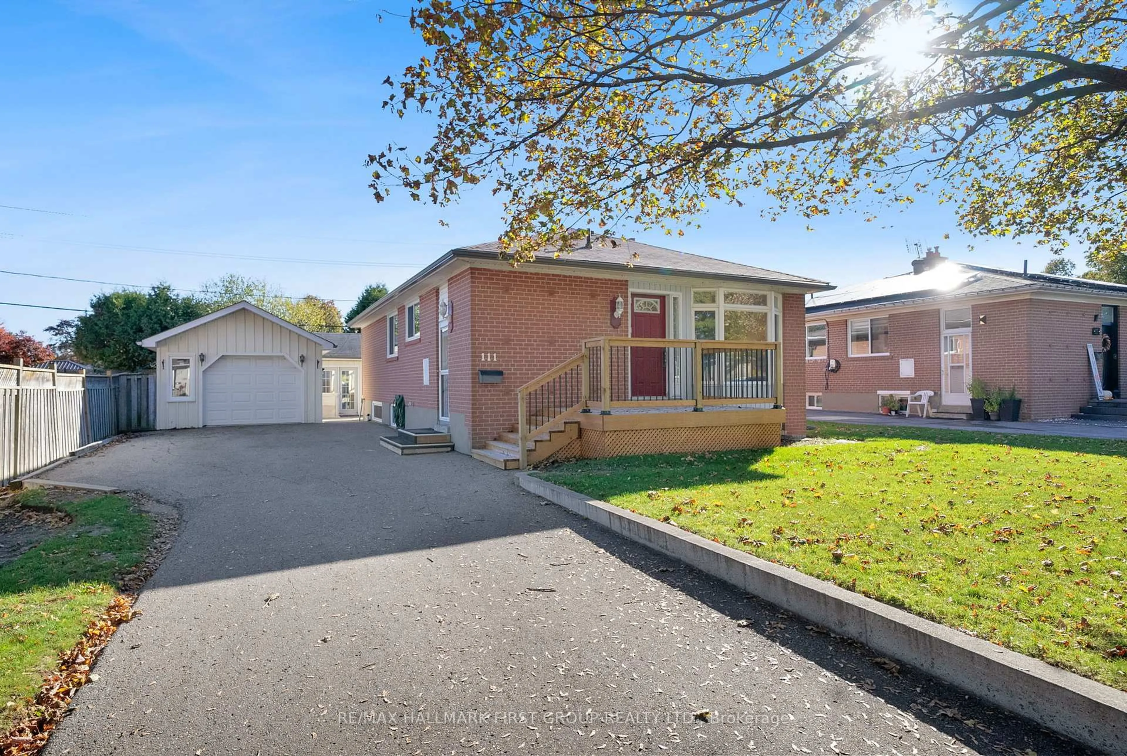 Home with brick exterior material, street for 111 Emperor St, Ajax Ontario L1S 1N3